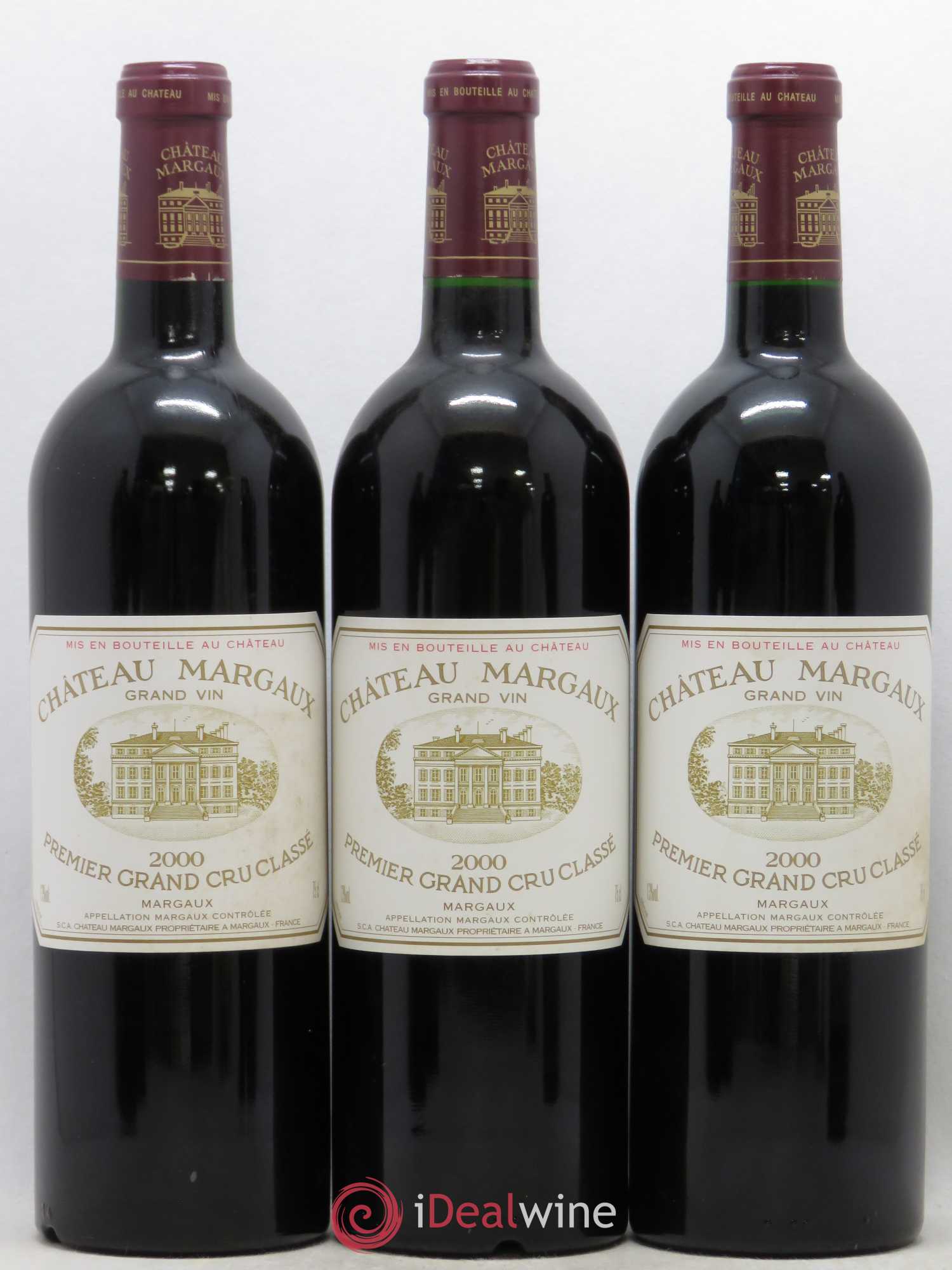 Château Margaux 1er Grand Cru Classé 2000 - Lot de 6 bouteilles - 2
