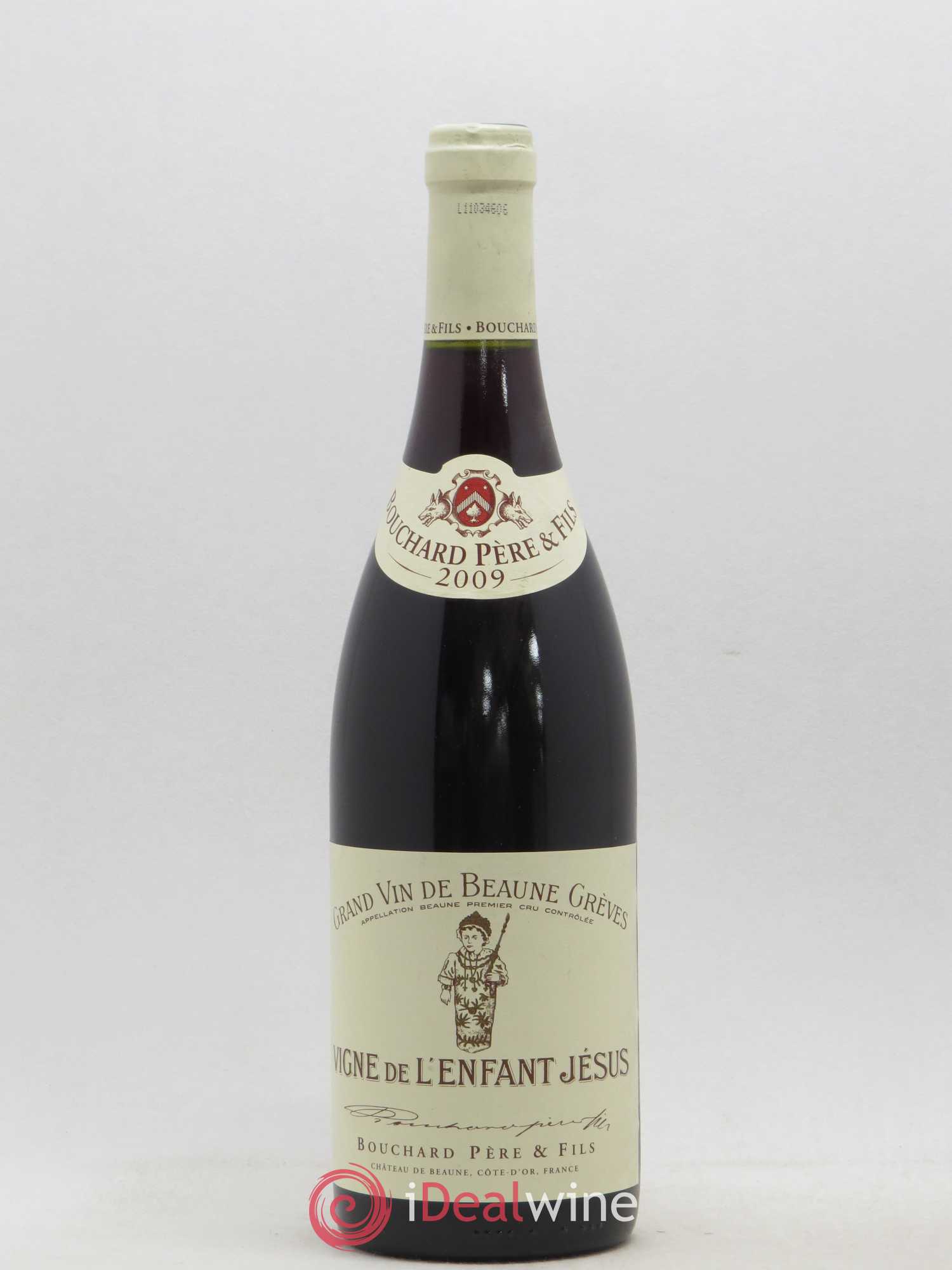 Beaune 1er Cru Grèves - Vigne de l'Enfant Jésus Bouchard Père & Fils 2009 - Lot de 1 bouteille - 0