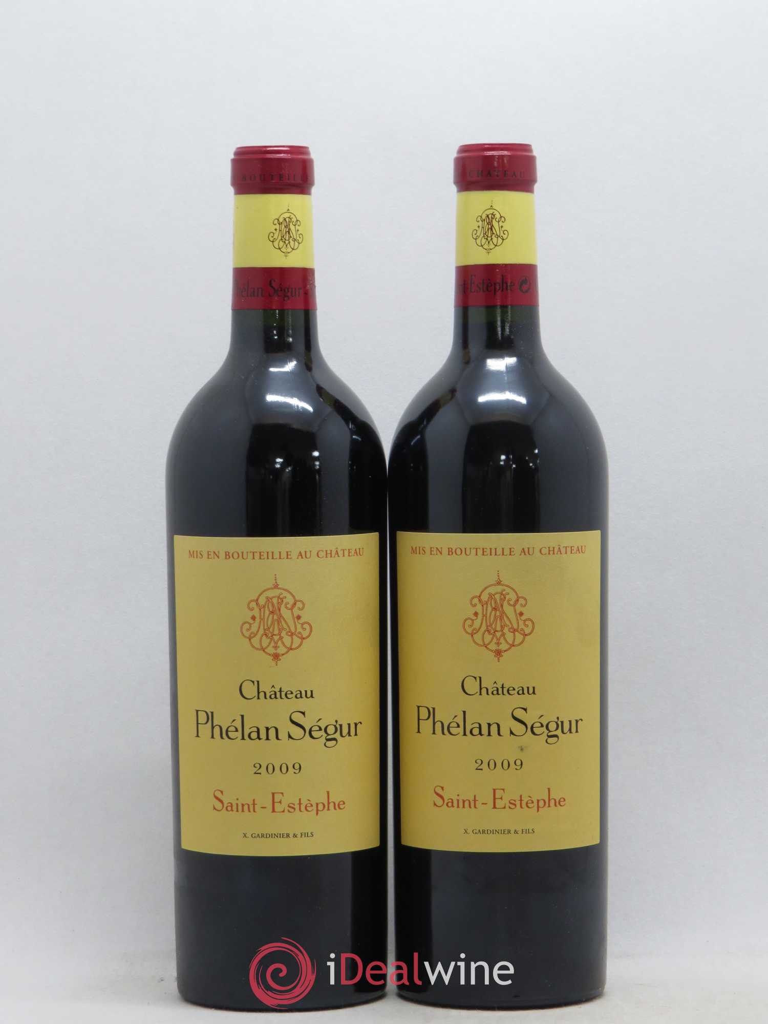 Château Phélan Ségur 2009 - Lot de 2 bouteilles - 0