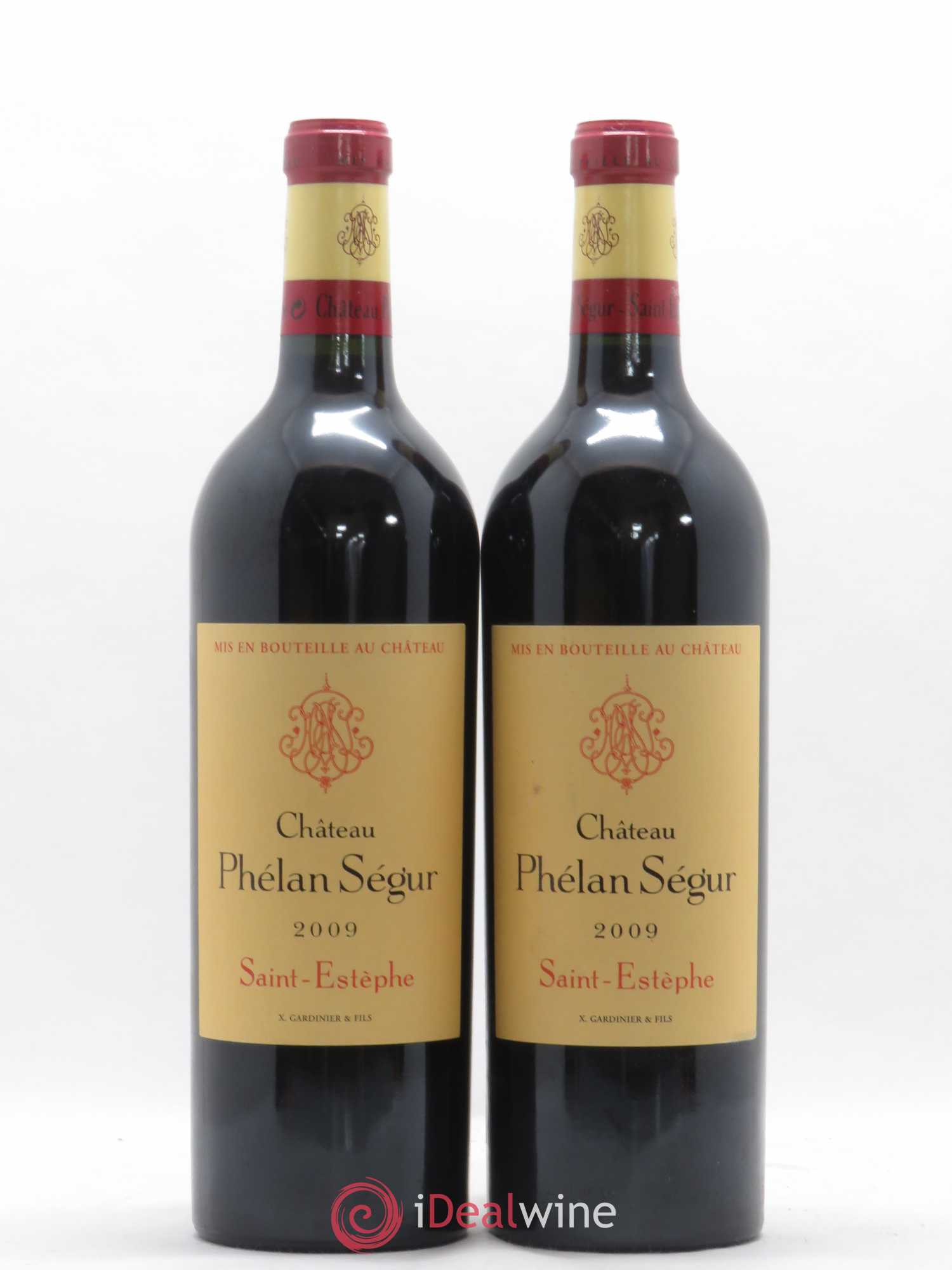 Château Phélan Ségur 2009 - Lot de 2 bouteilles - 0