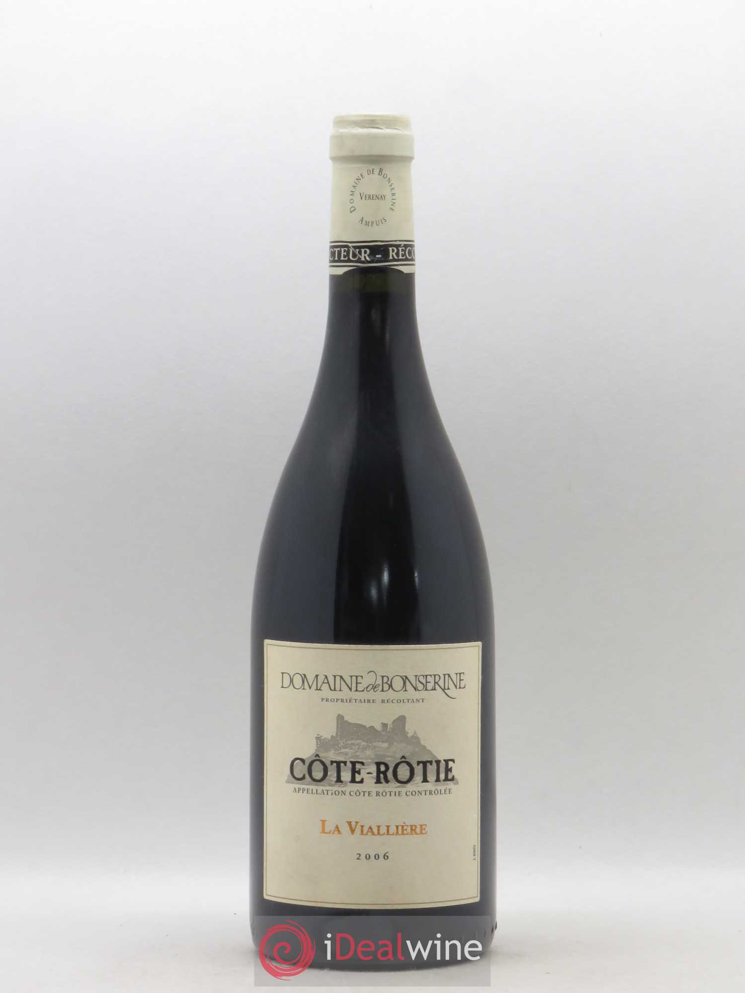 Côte-Rôtie La Viallière Bonserine (Domaine de) 2006 - Lot de 1 bouteille - 0