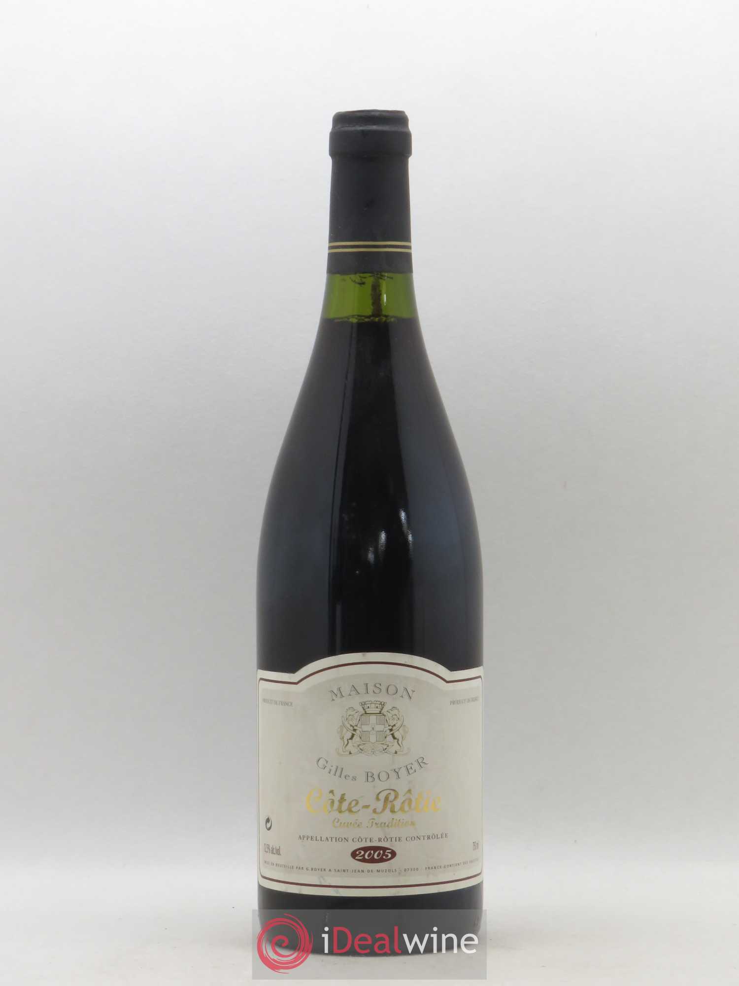 Côte-Rôtie Maison Gilles Boyer 2005 - Posten von 1 Flasche - 0