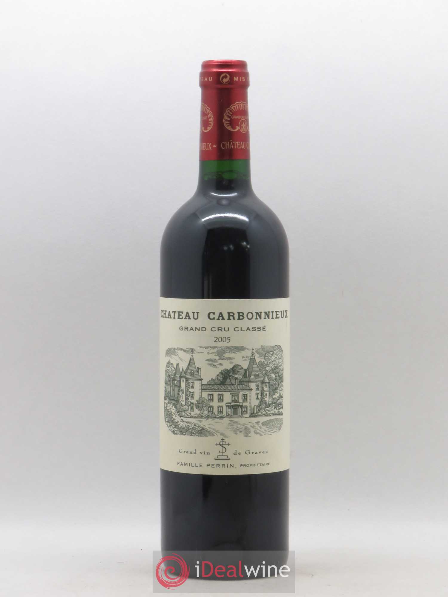 Château Carbonnieux Cru Classé de Graves 2005 - Lot de 1 bouteille - 0
