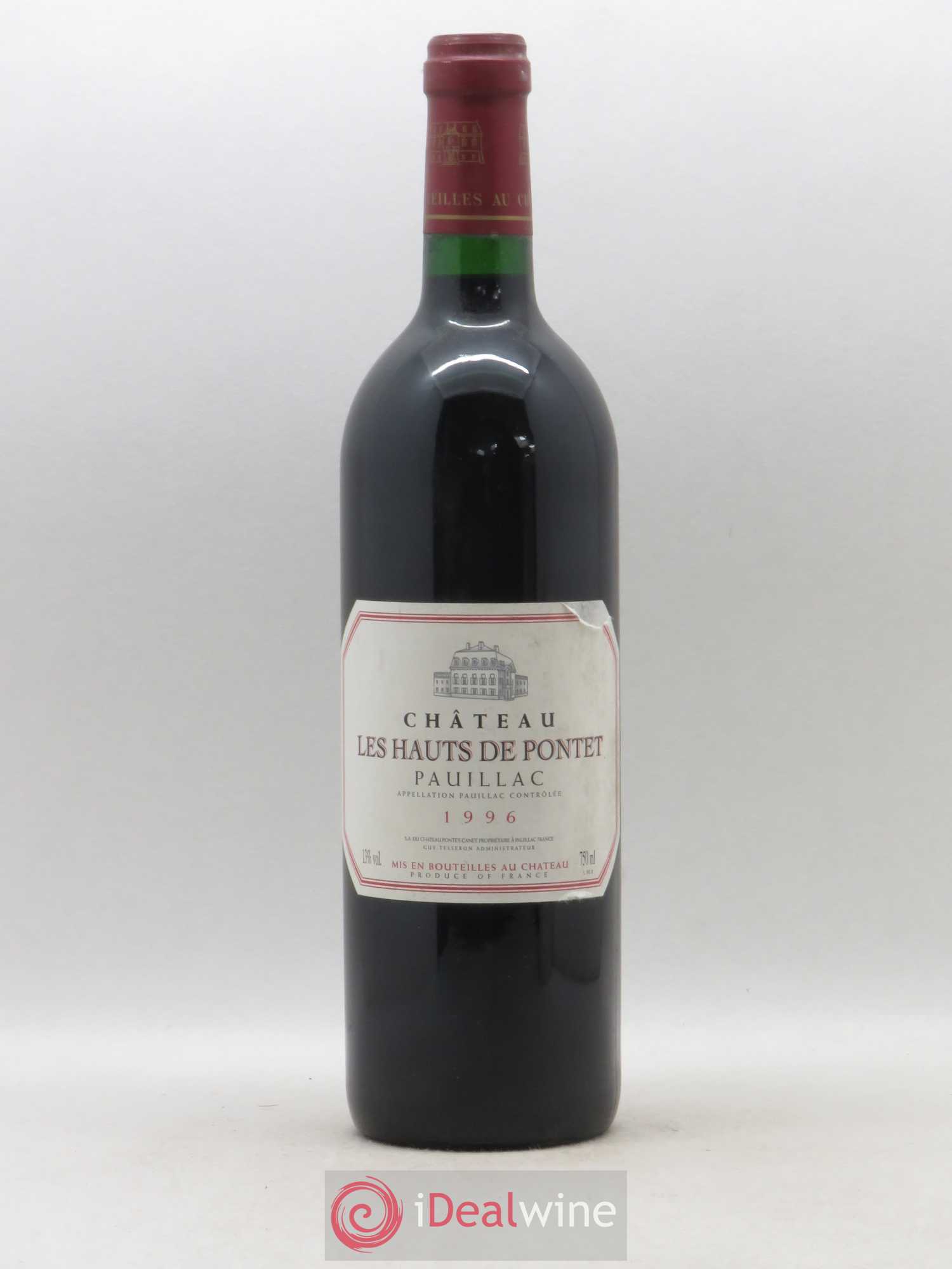 Les Hauts de Pontet-Canet Second Vin 1996 - Lot de 1 bouteille - 0