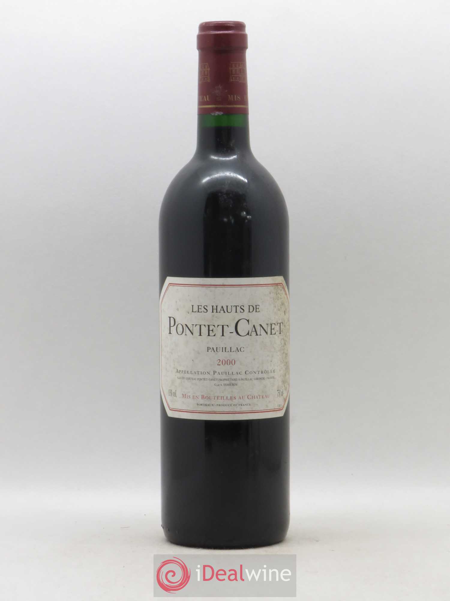 Les Hauts de Pontet-Canet Second Vin 2000 - Lot de 1 bouteille - 0