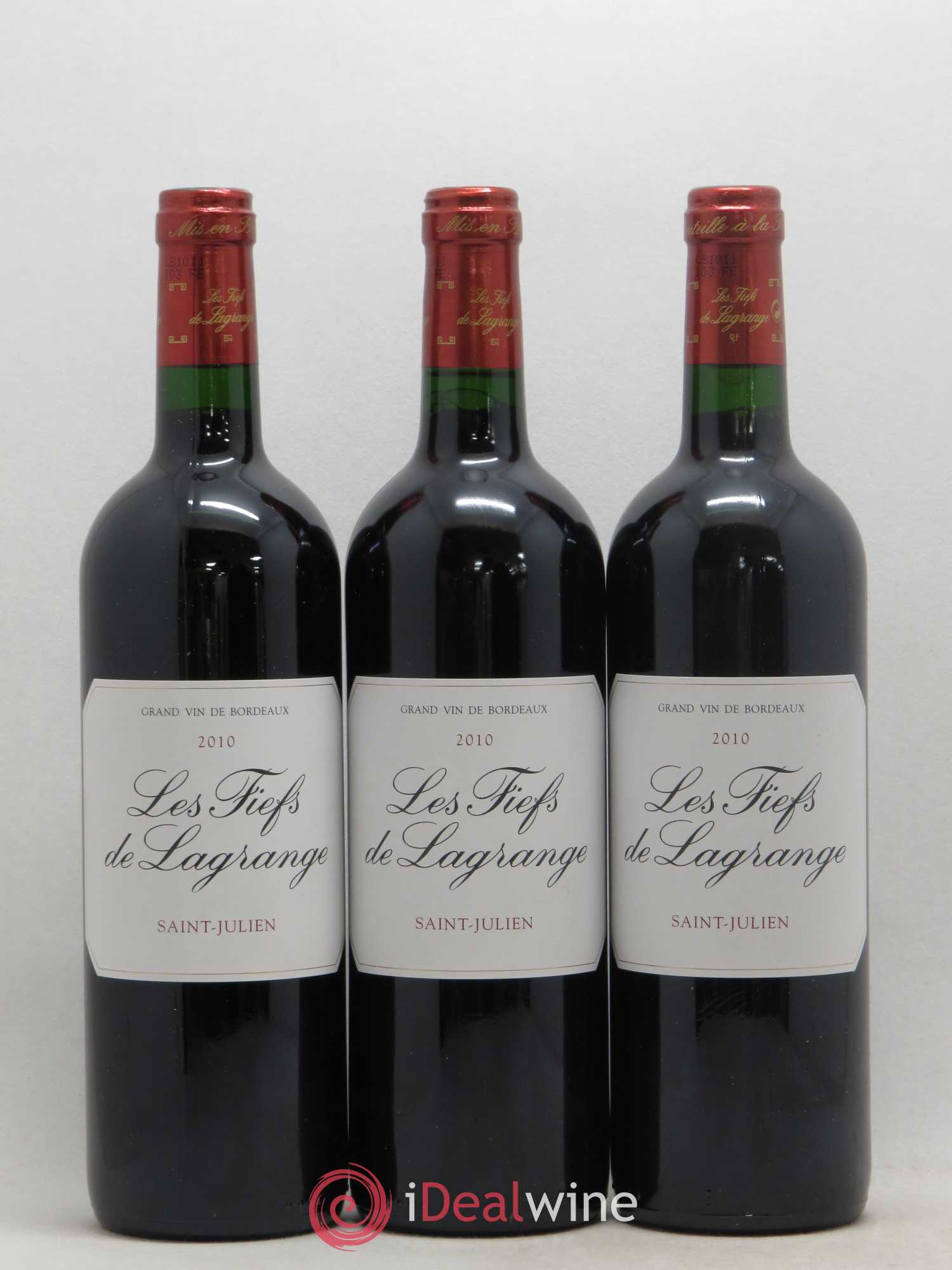 Les Fiefs de Lagrange Second Vin 2010 - Lot de 6 bouteilles - 1