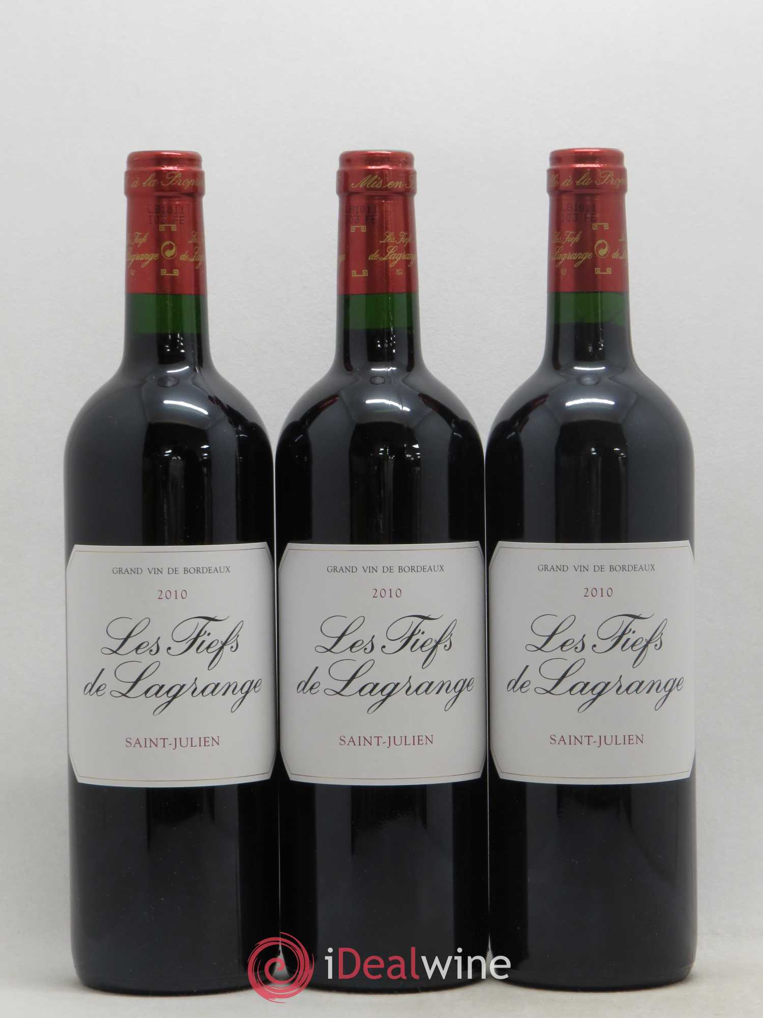 Les Fiefs de Lagrange Second Vin 2010 - Lot de 6 bouteilles - 2