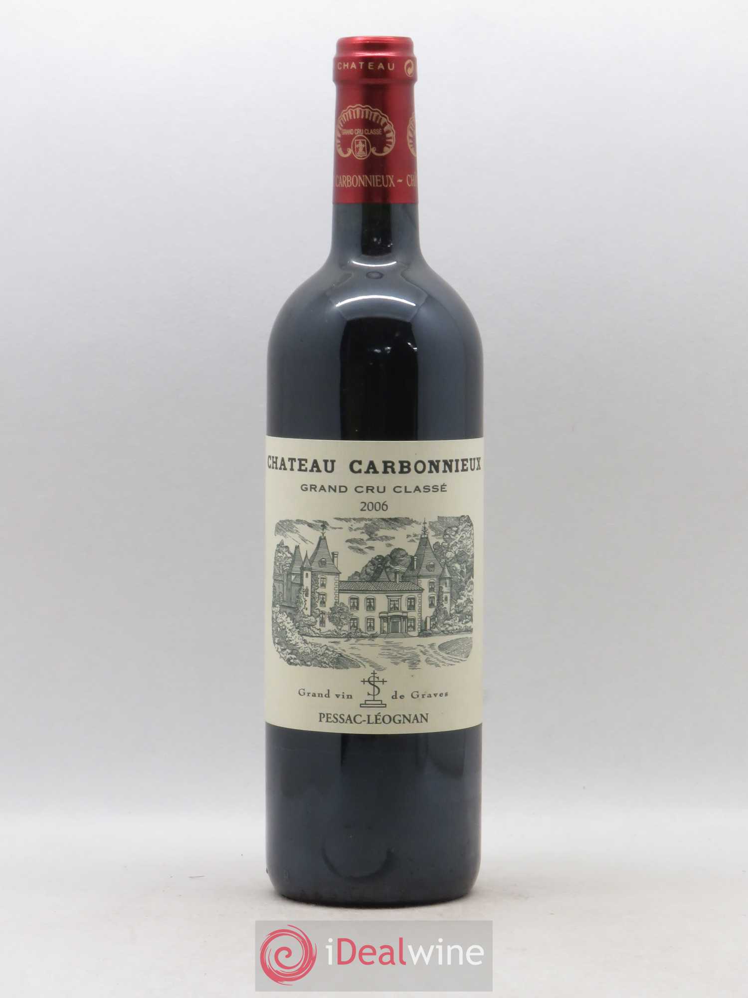 Château Carbonnieux Cru Classé de Graves 2006 - Lot de 1 bouteille - 0