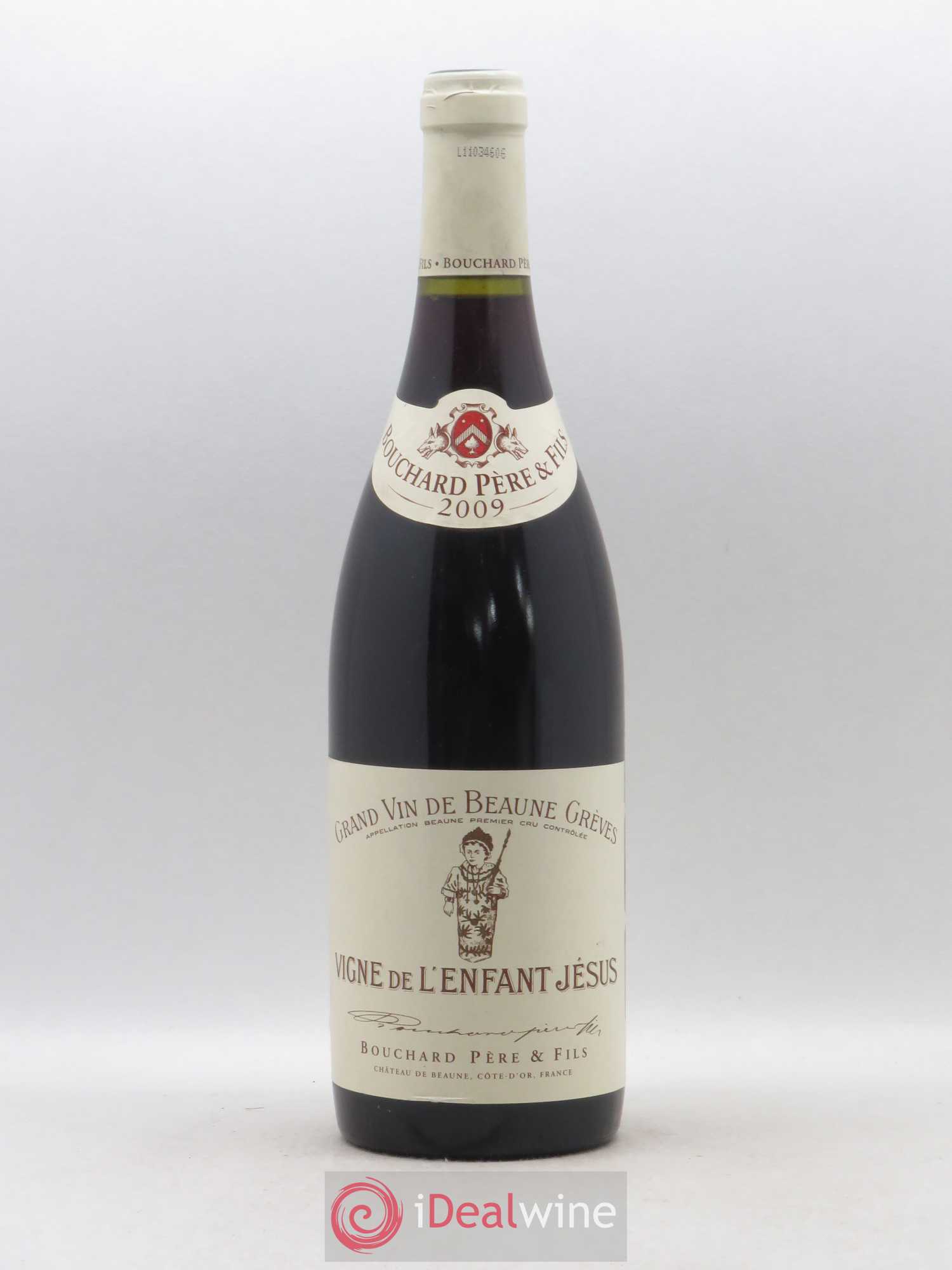 Beaune 1er Cru Grèves - Vigne de l'Enfant Jésus Bouchard Père & Fils 2009 - Lot de 1 bouteille - 0