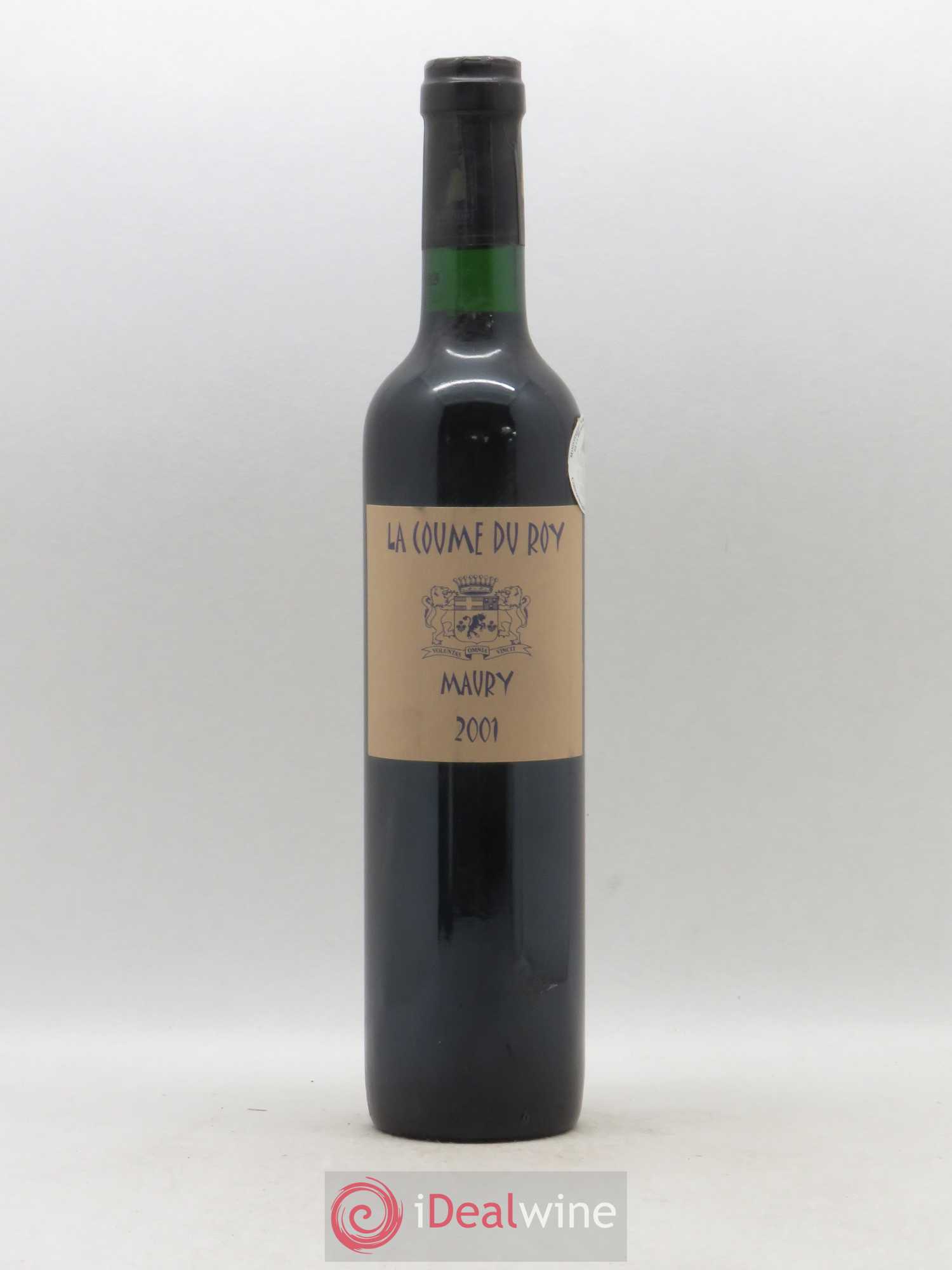 Maury La Coume du Roy Domaine de la Coume du Roy 50cl 2001 - Posten von 1 Flasche - 0