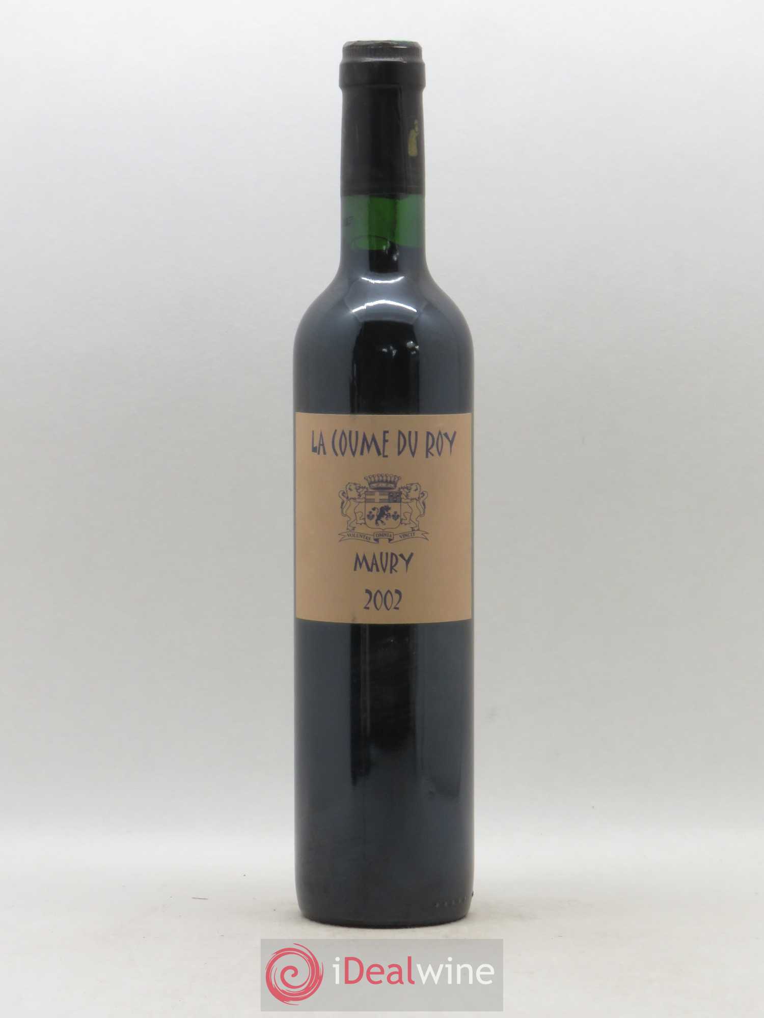 Maury La Coume du Roy Domaine de la Coume du Roy 50cl 2002 - Posten von 1 Flasche - 0