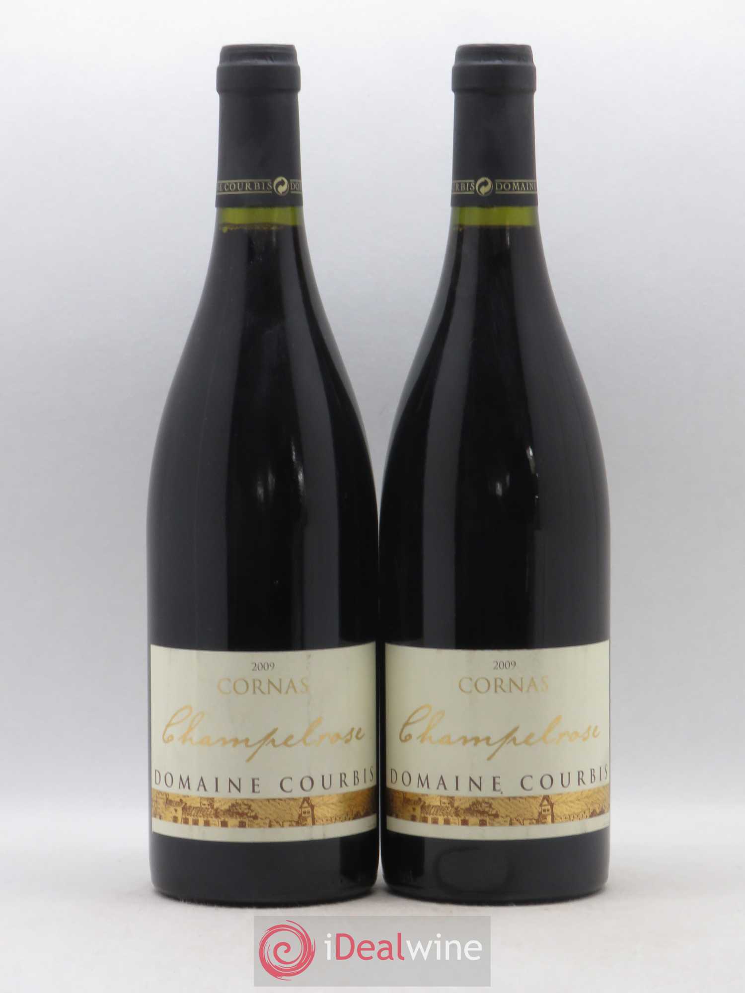 Cornas Champelrose Domaine Courbis 2009 - Lot de 2 bouteilles - 0