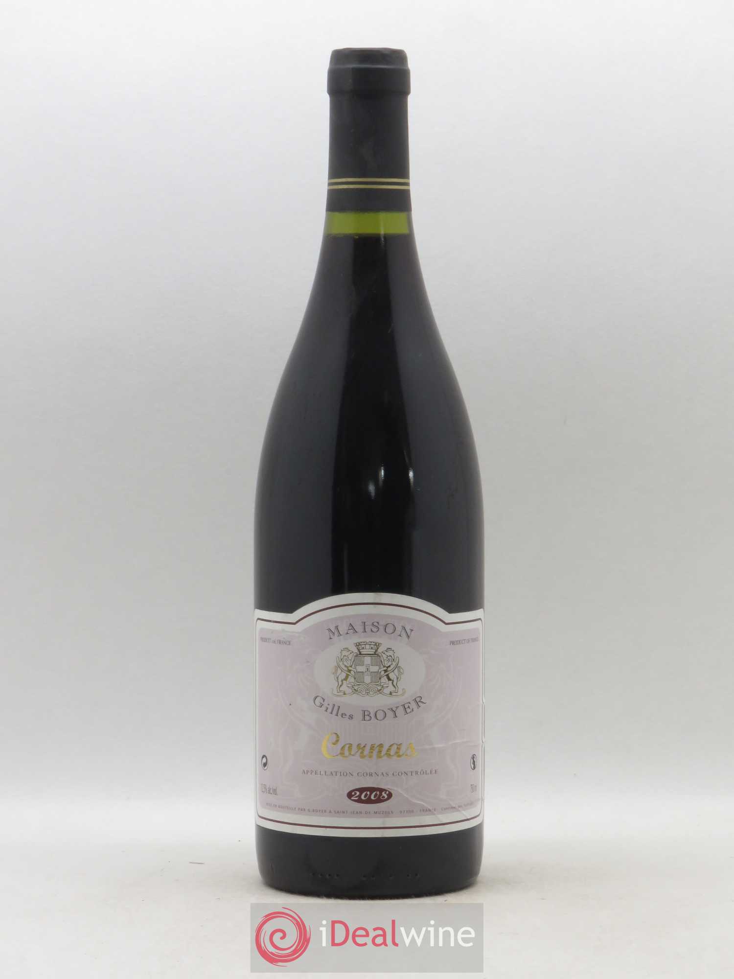 Cornas Maison Gilles Boyer 2008 - Posten von 1 Flasche - 0