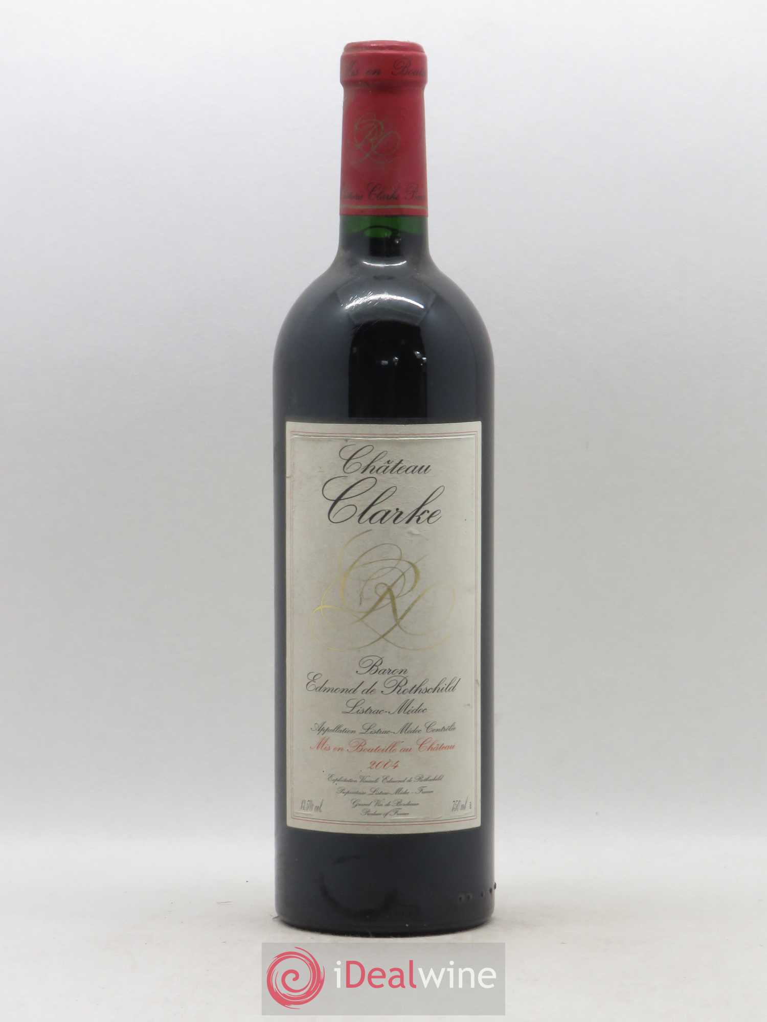 Château Clarke 2004 - Lot de 1 bouteille - 0