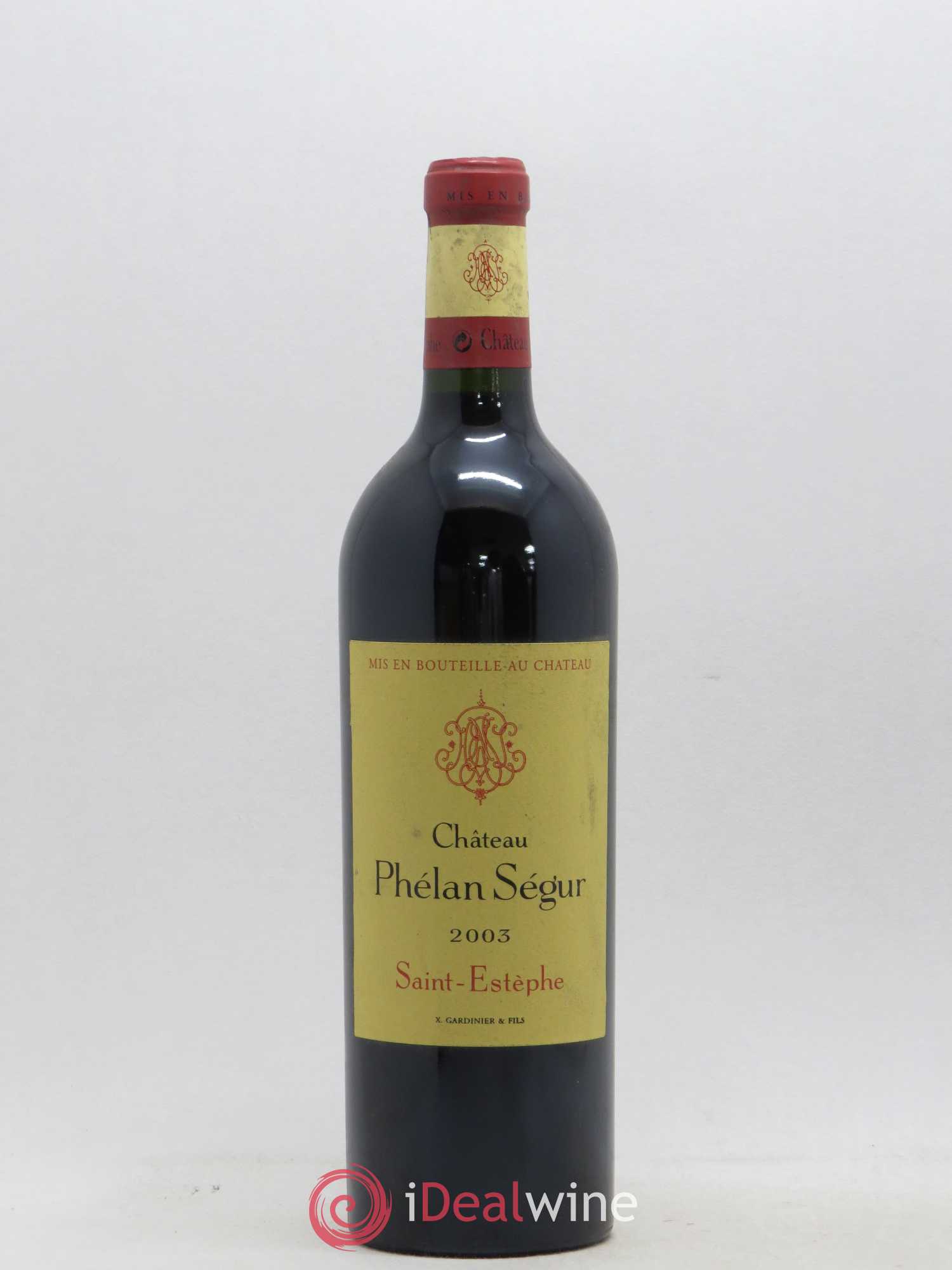 Château Phélan Ségur 2003 - Lot de 1 bouteille - 0
