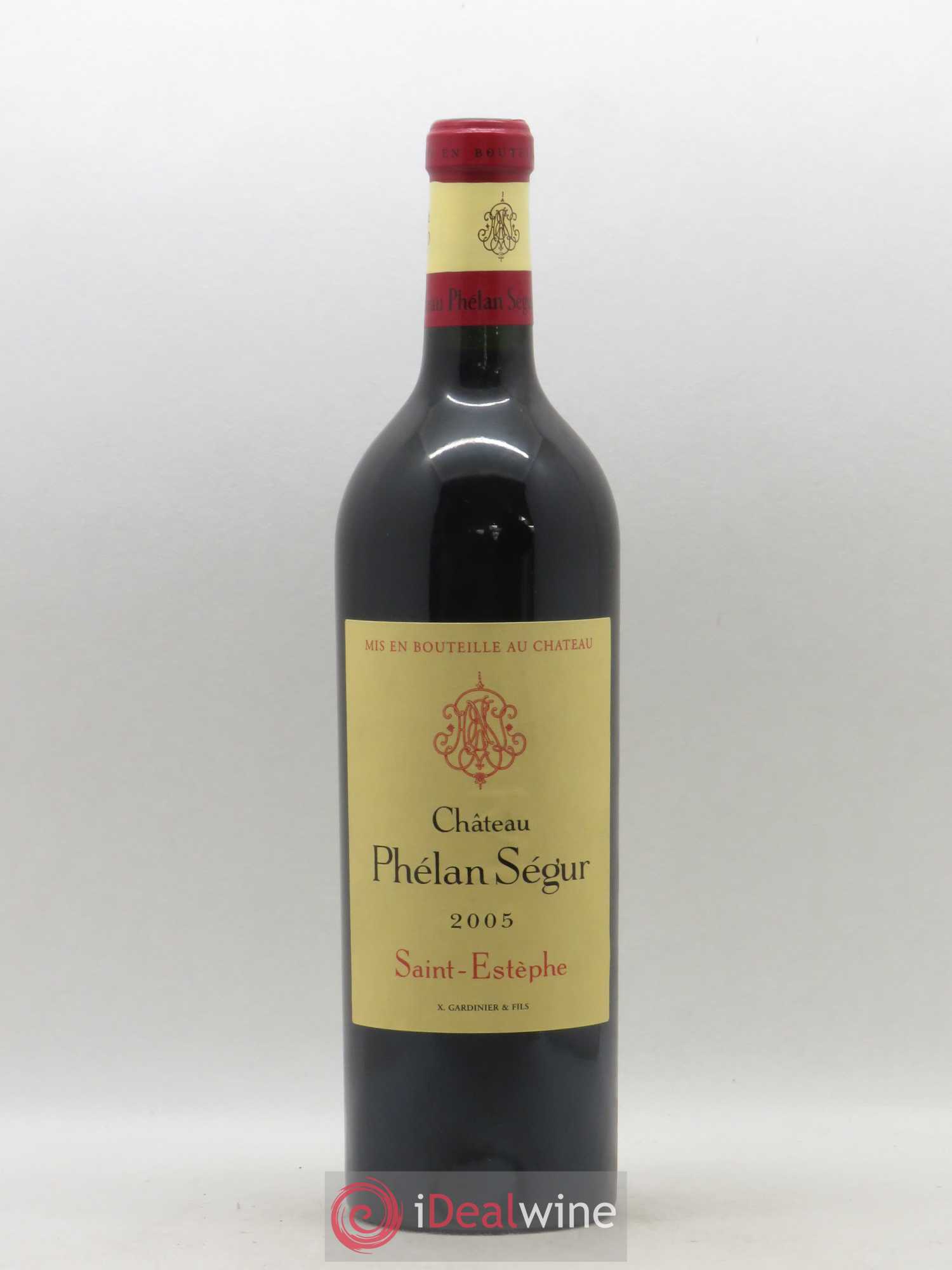 Château Phélan Ségur 2005 - Lot de 1 bouteille - 0