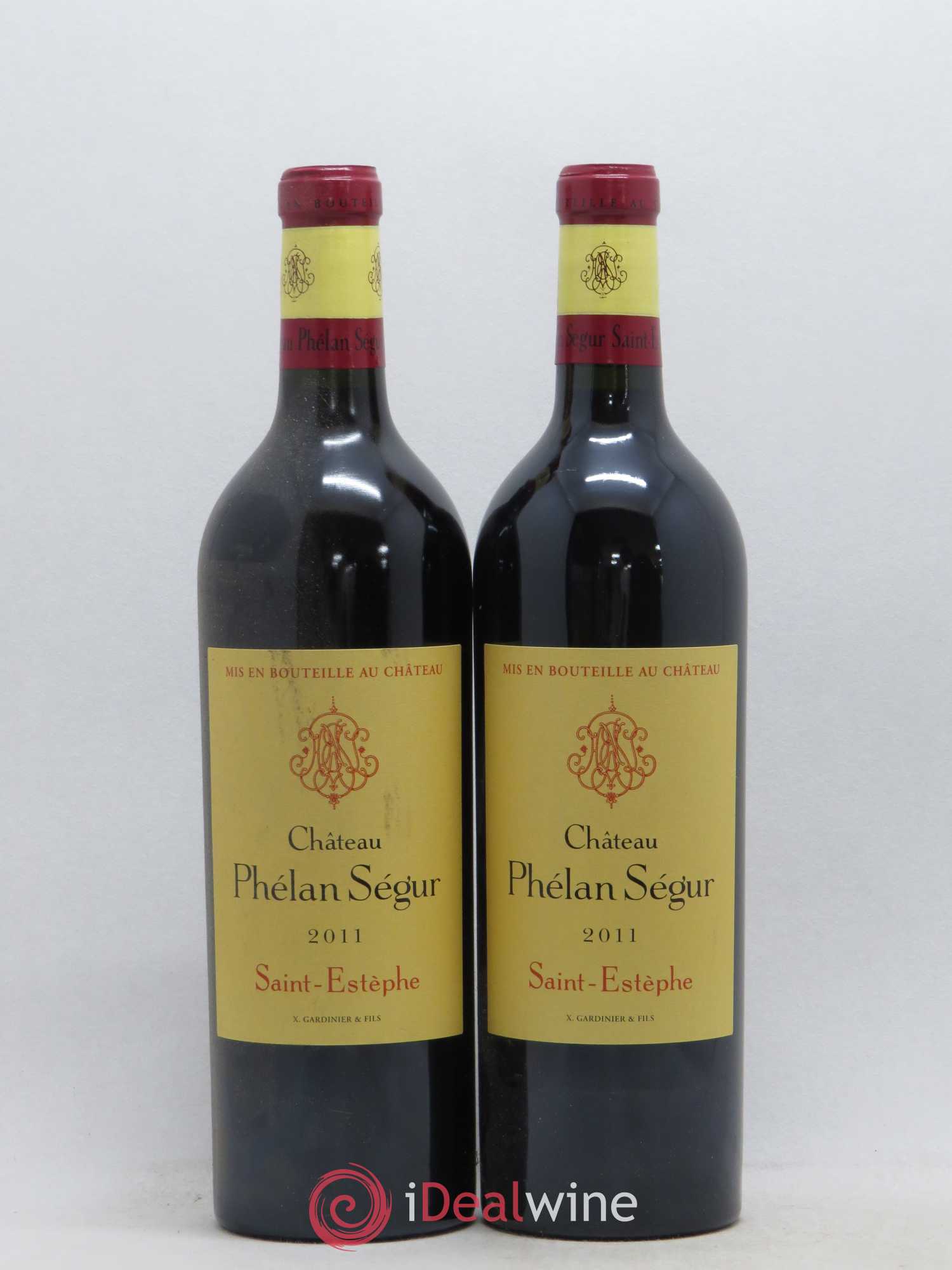 Château Phélan Ségur 2011 - Lot de 2 bouteilles - 0