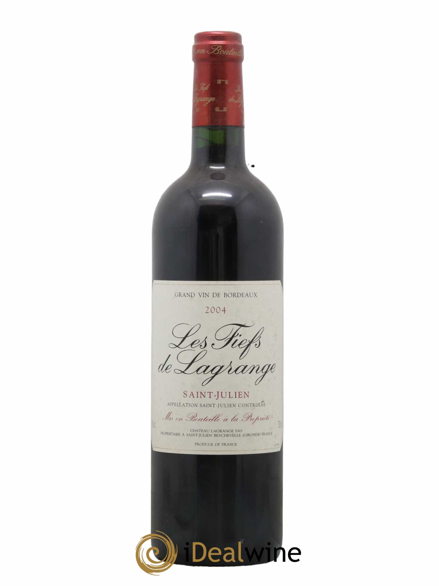 Les Fiefs de Lagrange Second Vin 2004 - Lot de 1 bouteille - 0