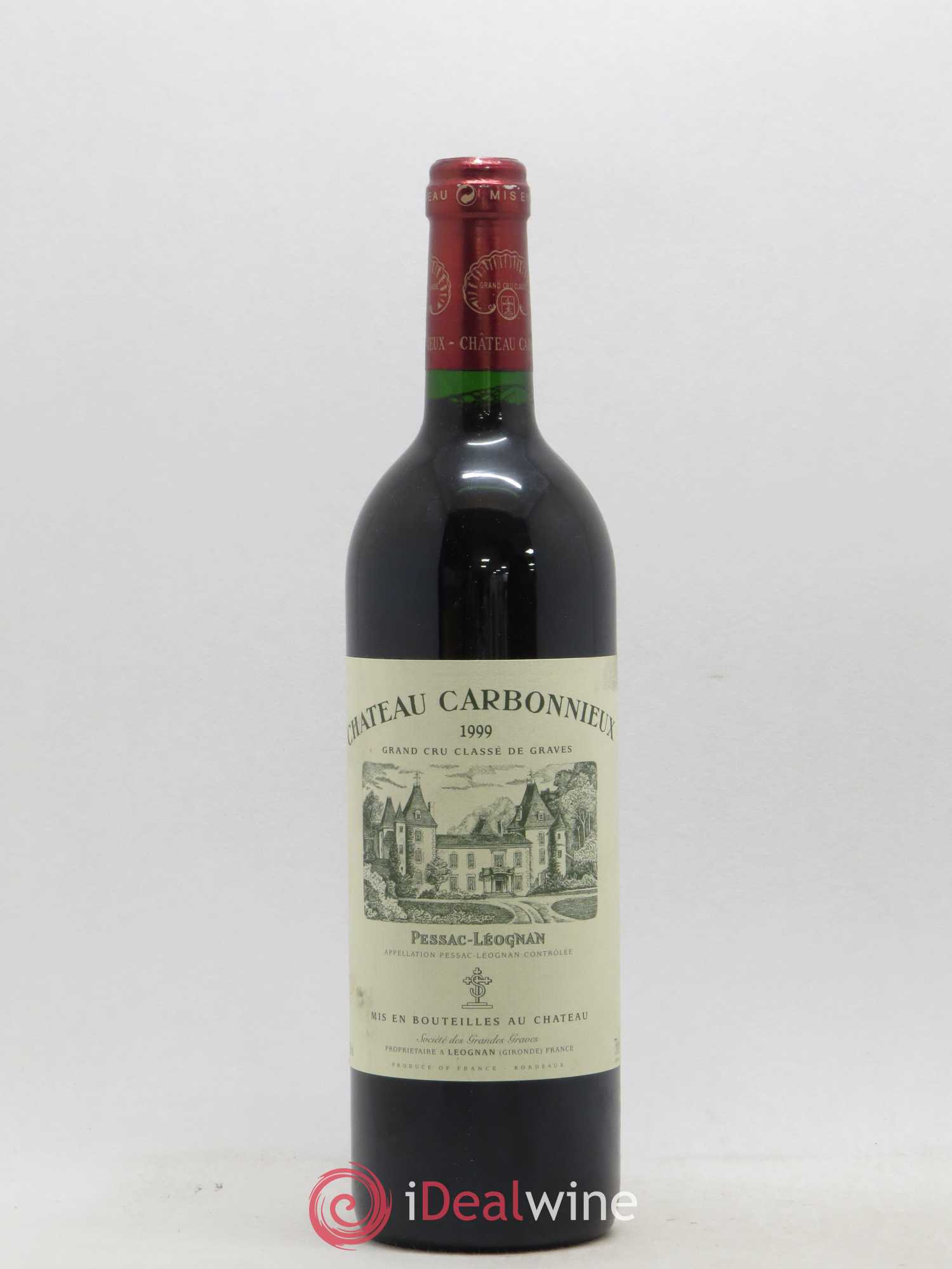 Château Carbonnieux Cru Classé de Graves 1999 - Lot de 1 bouteille - 0