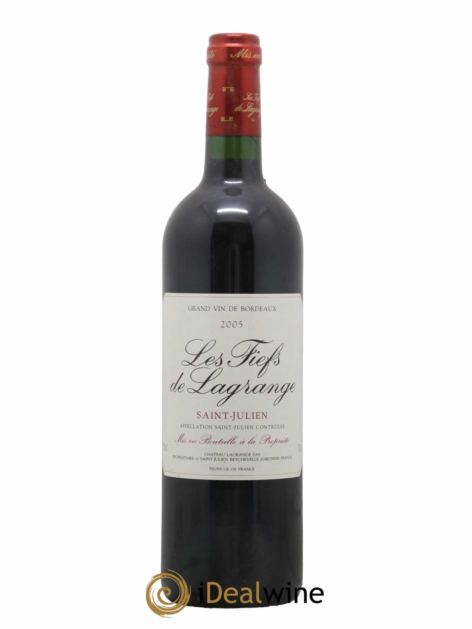 Les Fiefs de Lagrange Second Vin 2005 - Lot de 1 bouteille - 0
