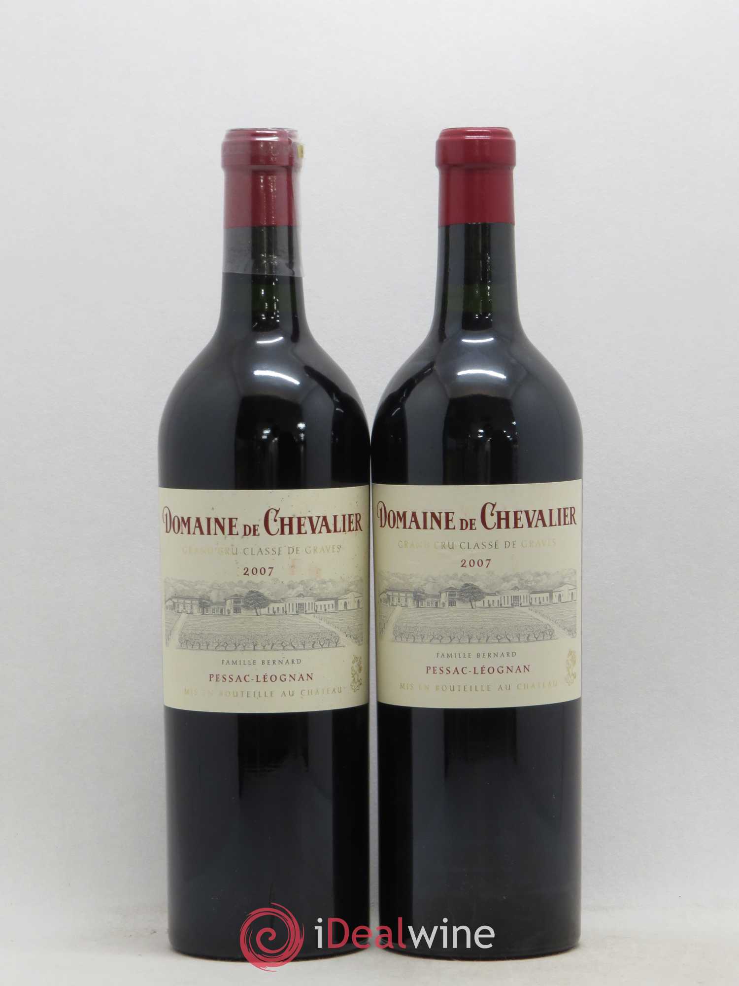 Domaine de Chevalier Cru Classé de Graves 2007 - Lot de 2 bouteilles - 0