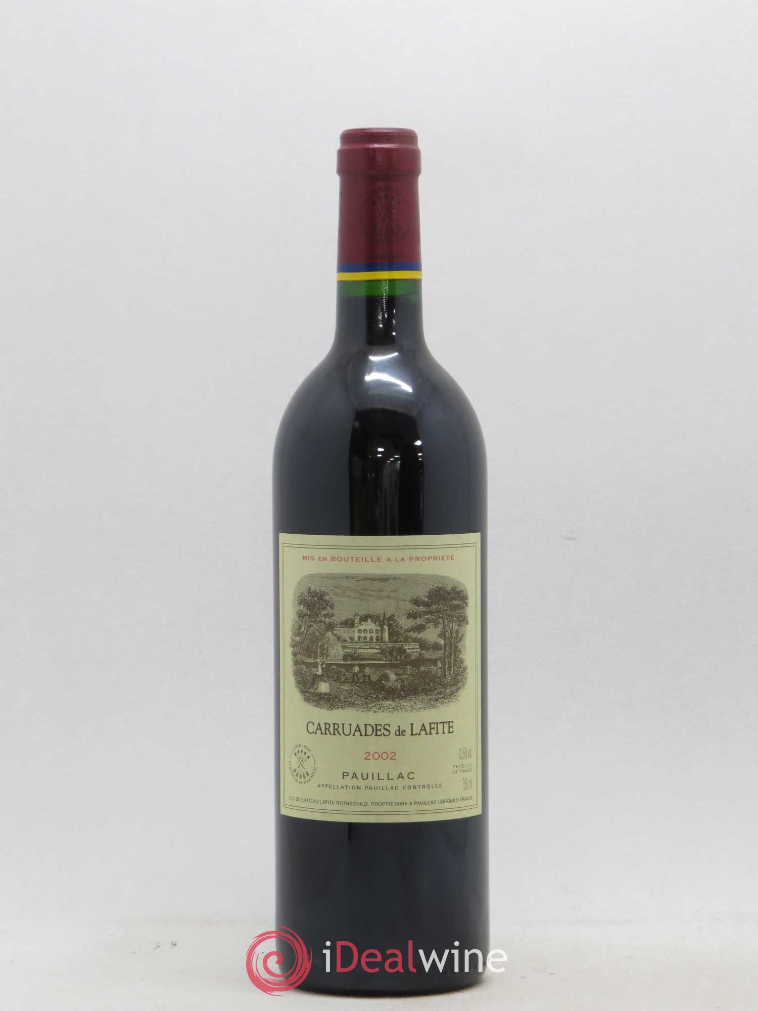 Carruades de Lafite Rothschild Second Vin 2002 - Lot de 1 bouteille - 0