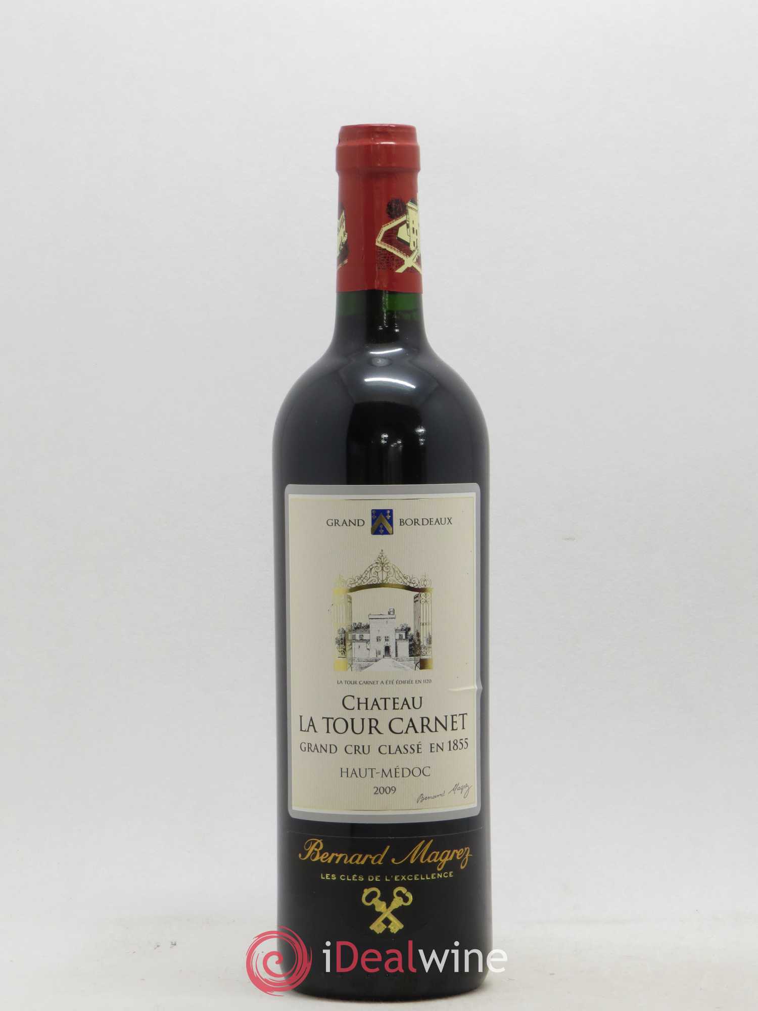 Château la Tour Carnet 4ème Grand Cru Classé 2009 - Lot de 1 bouteille - 0