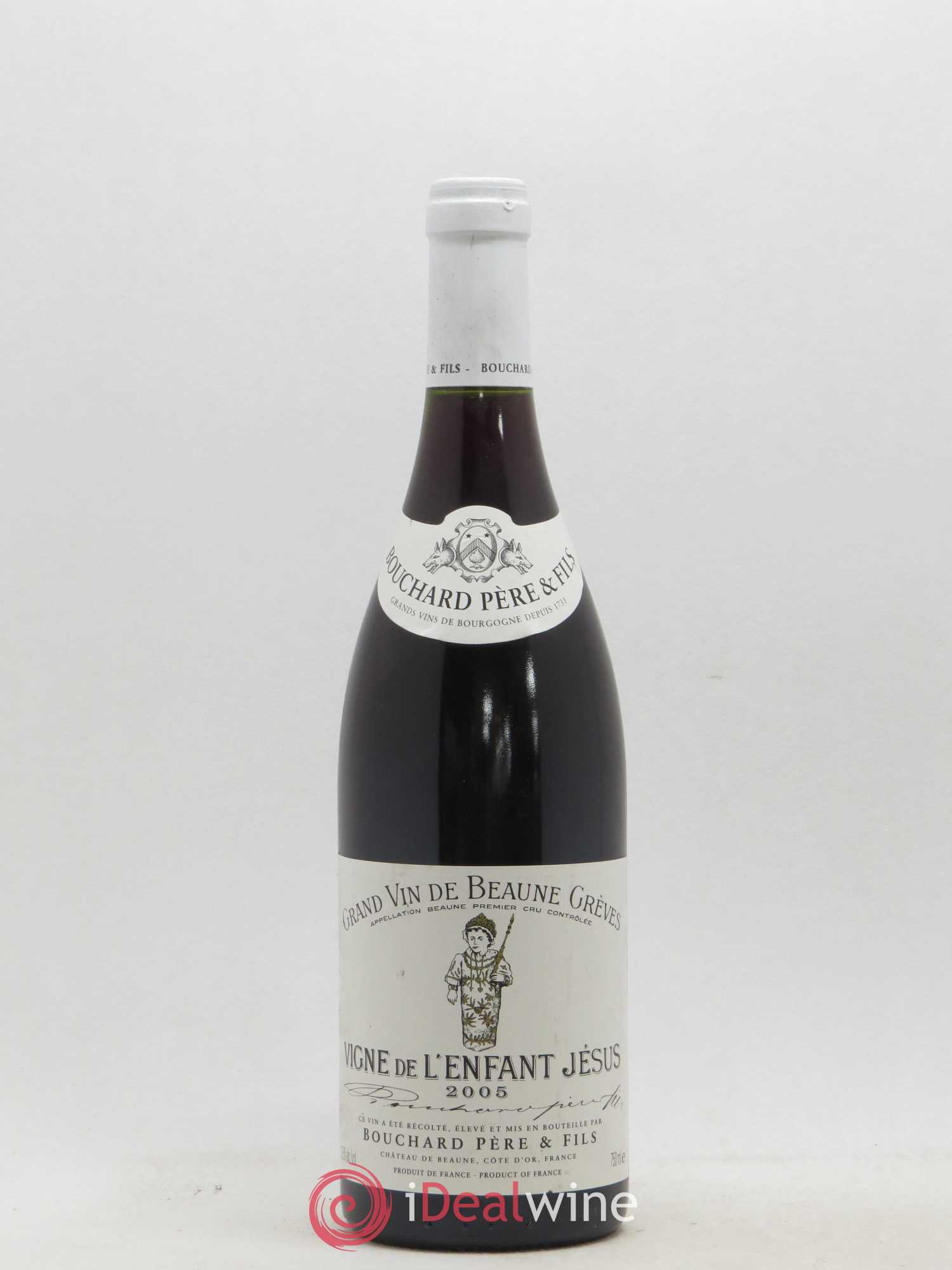 Beaune 1er Cru Grèves - Vigne de l'Enfant Jésus Bouchard Père & Fils 2005 - Lot de 1 bouteille - 0