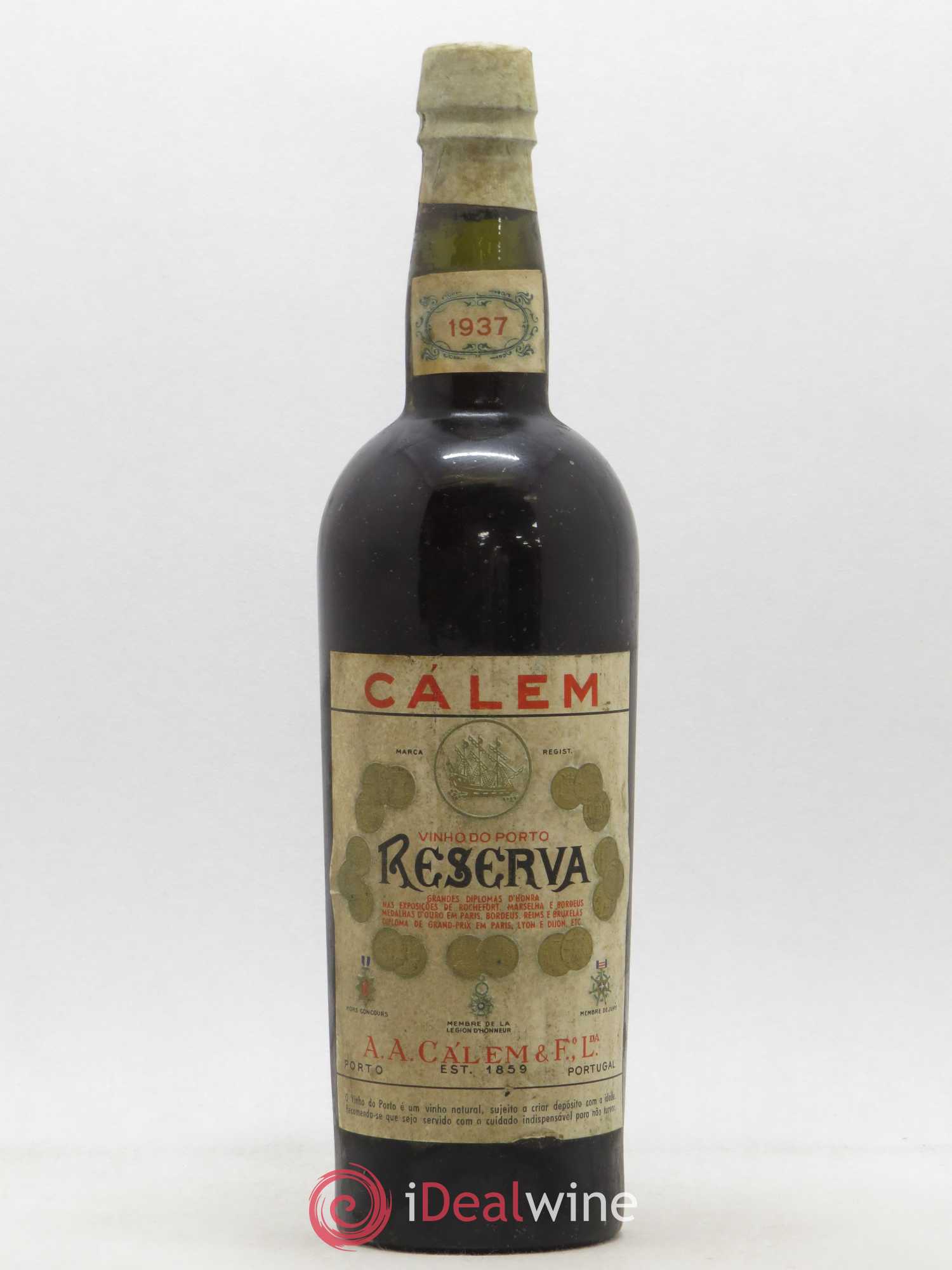 Porto Calem Reserva 1937 - Lot de 1 bouteille - 0