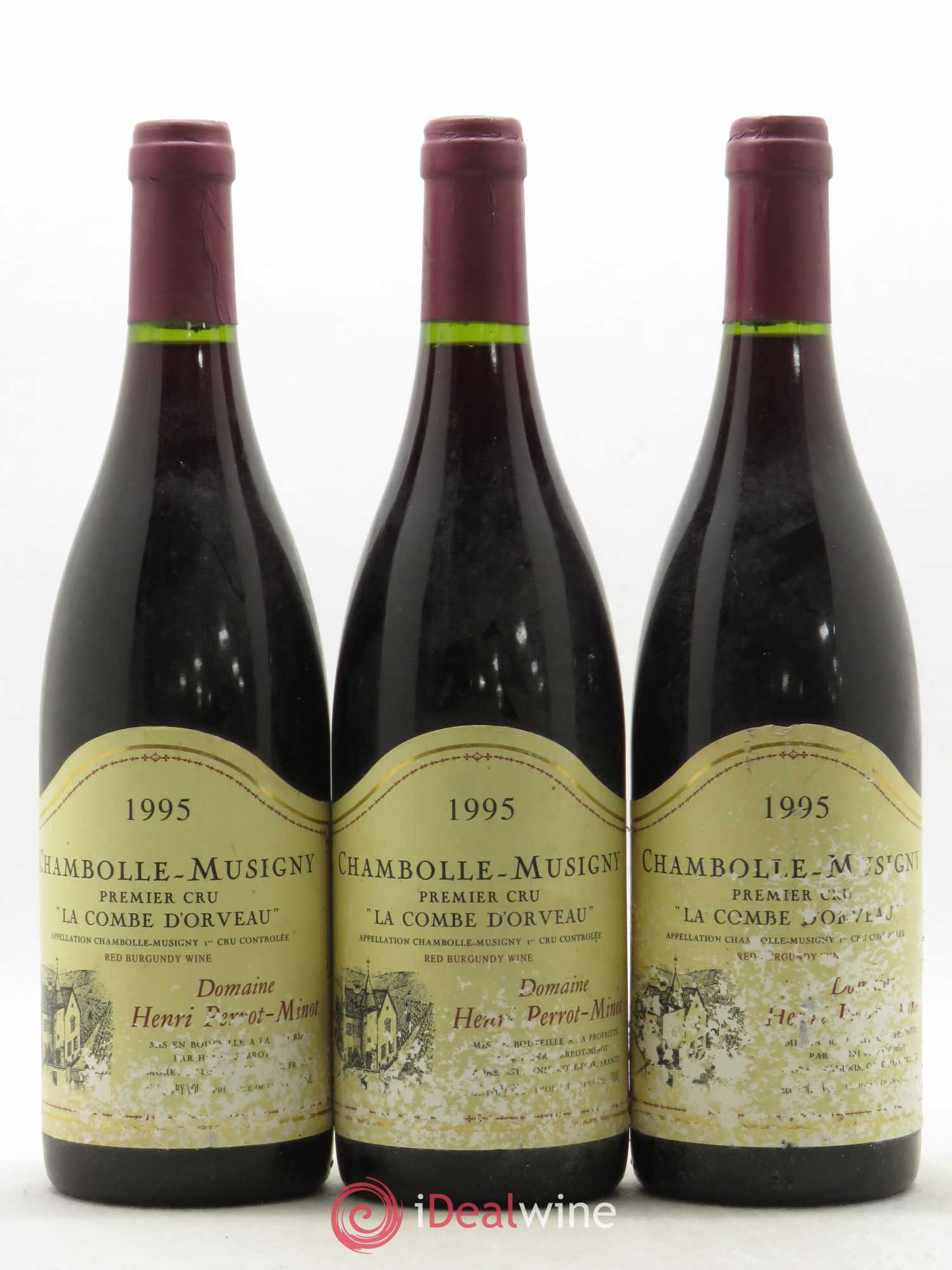 Chambolle-Musigny 1er Cru 1995 - Lot de 3 bouteilles - 0