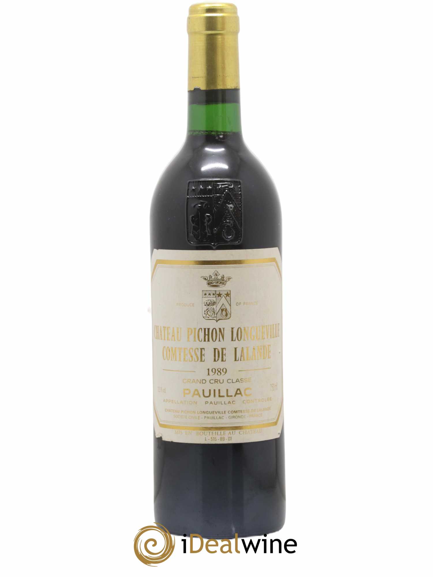 Château Pichon Longueville Comtesse de Lalande 2ème Grand Cru Classé 1989 - Lot of 1 bottle - 0