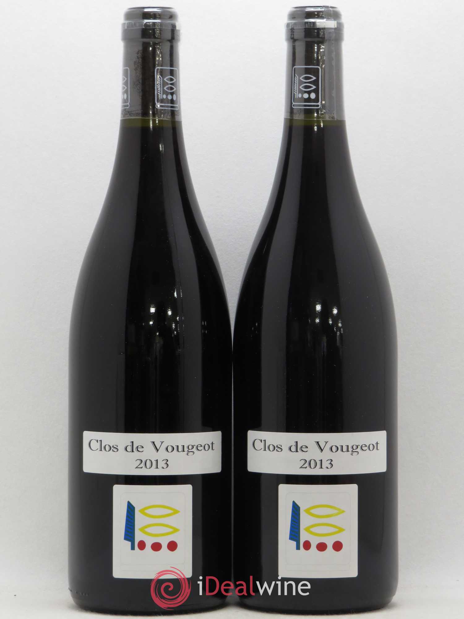 Clos de Vougeot Grand Cru Prieuré Roch 2013 - Lot de 2 bouteilles - 0