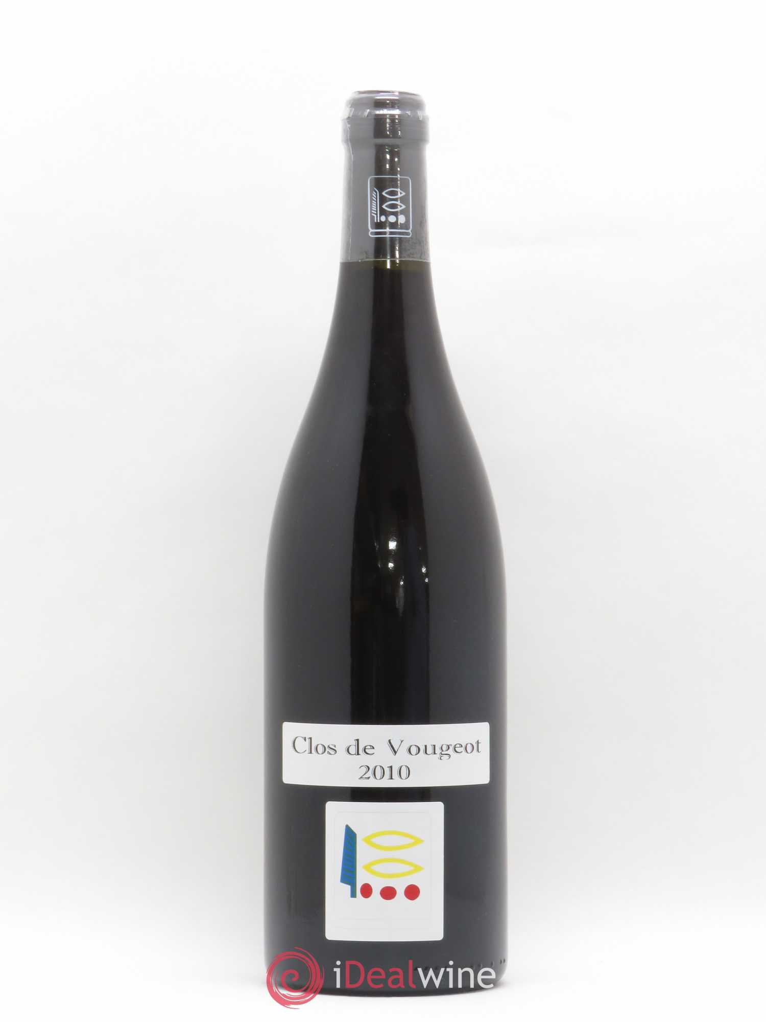 Clos de Vougeot Grand Cru Prieuré Roch 2010 - Lot de 1 bouteille - 0