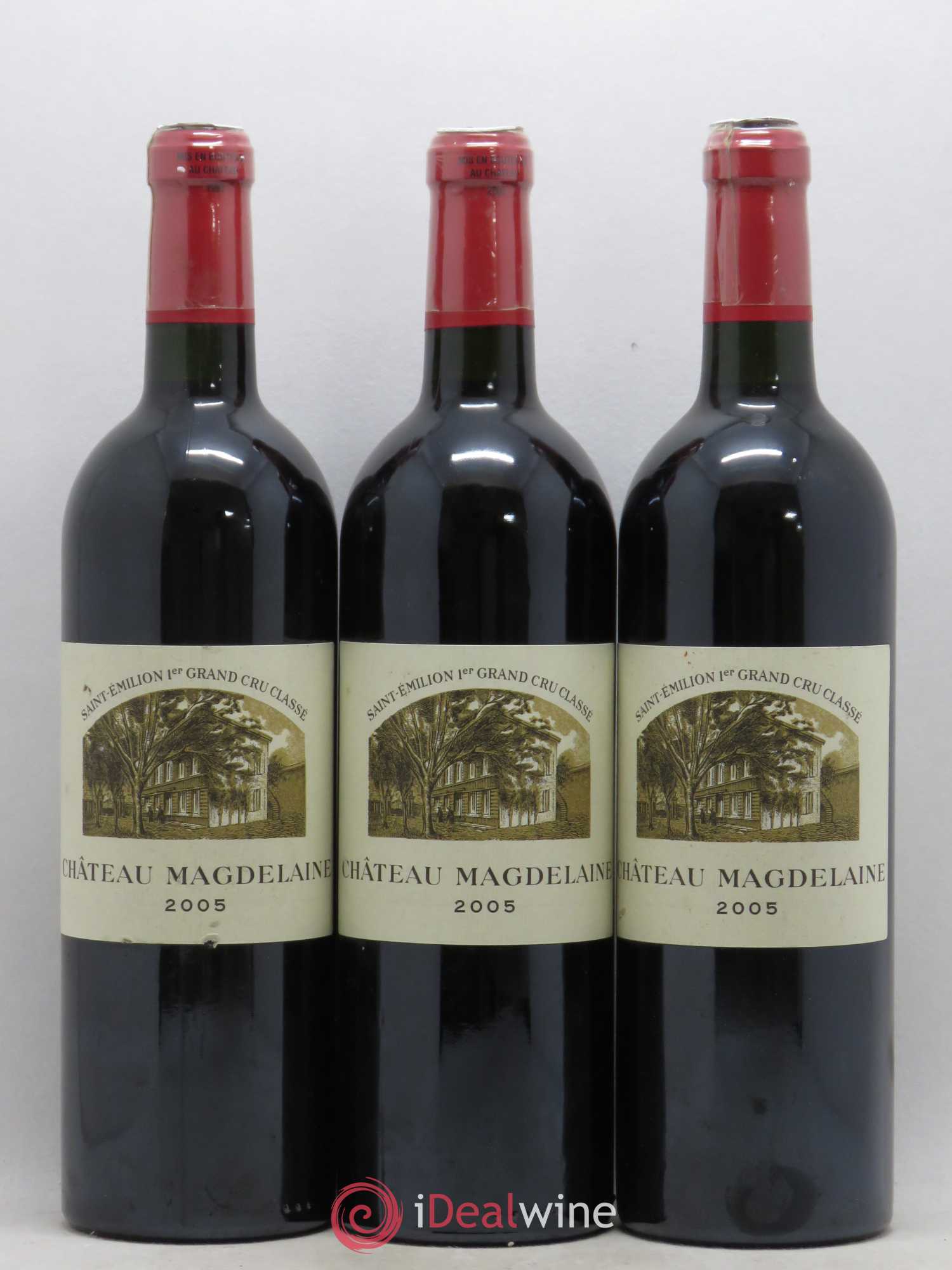 Château Magdelaine 2005 - Lot de 3 bouteilles - 0