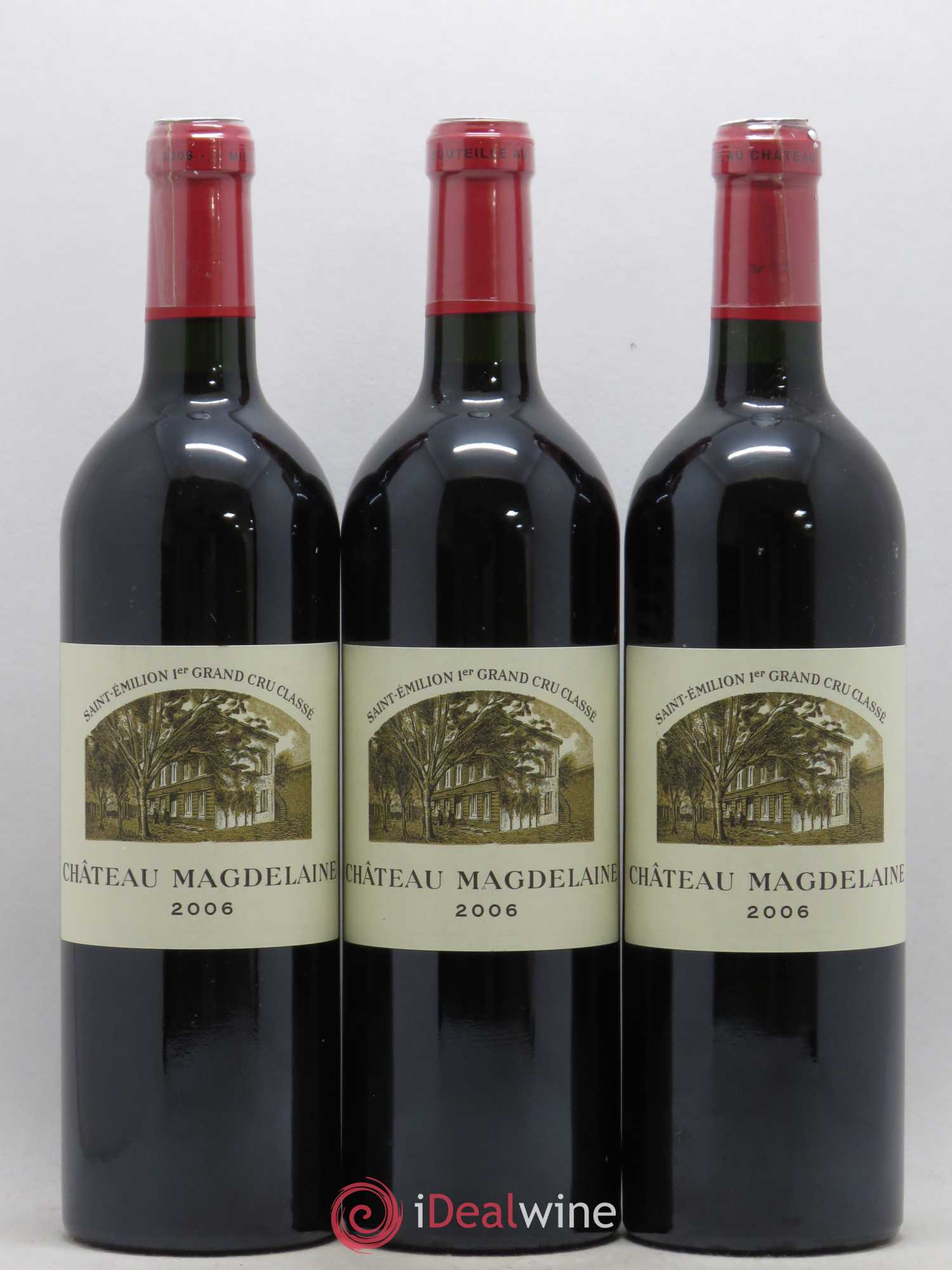 Château Magdelaine 2006 - Lot de 3 bouteilles - 0