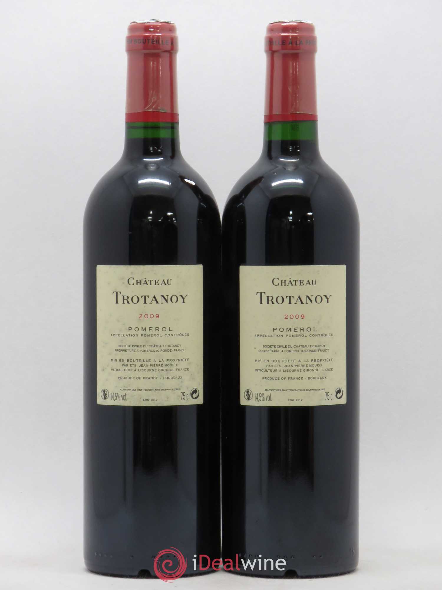 Château Trotanoy 2009 - Lot de 2 bouteilles - 1