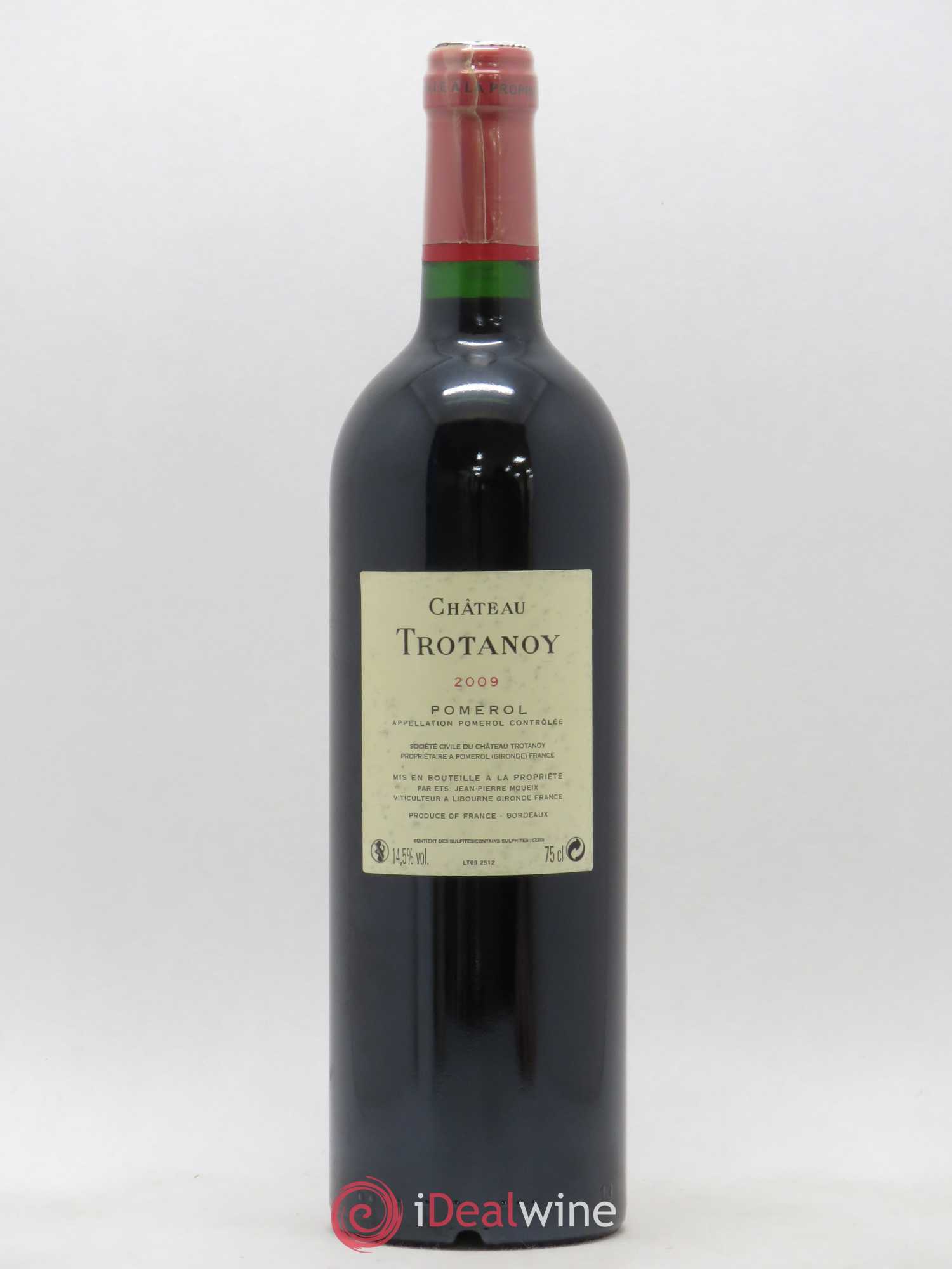 Château Trotanoy 2009 - Lot de 1 bouteille - 1