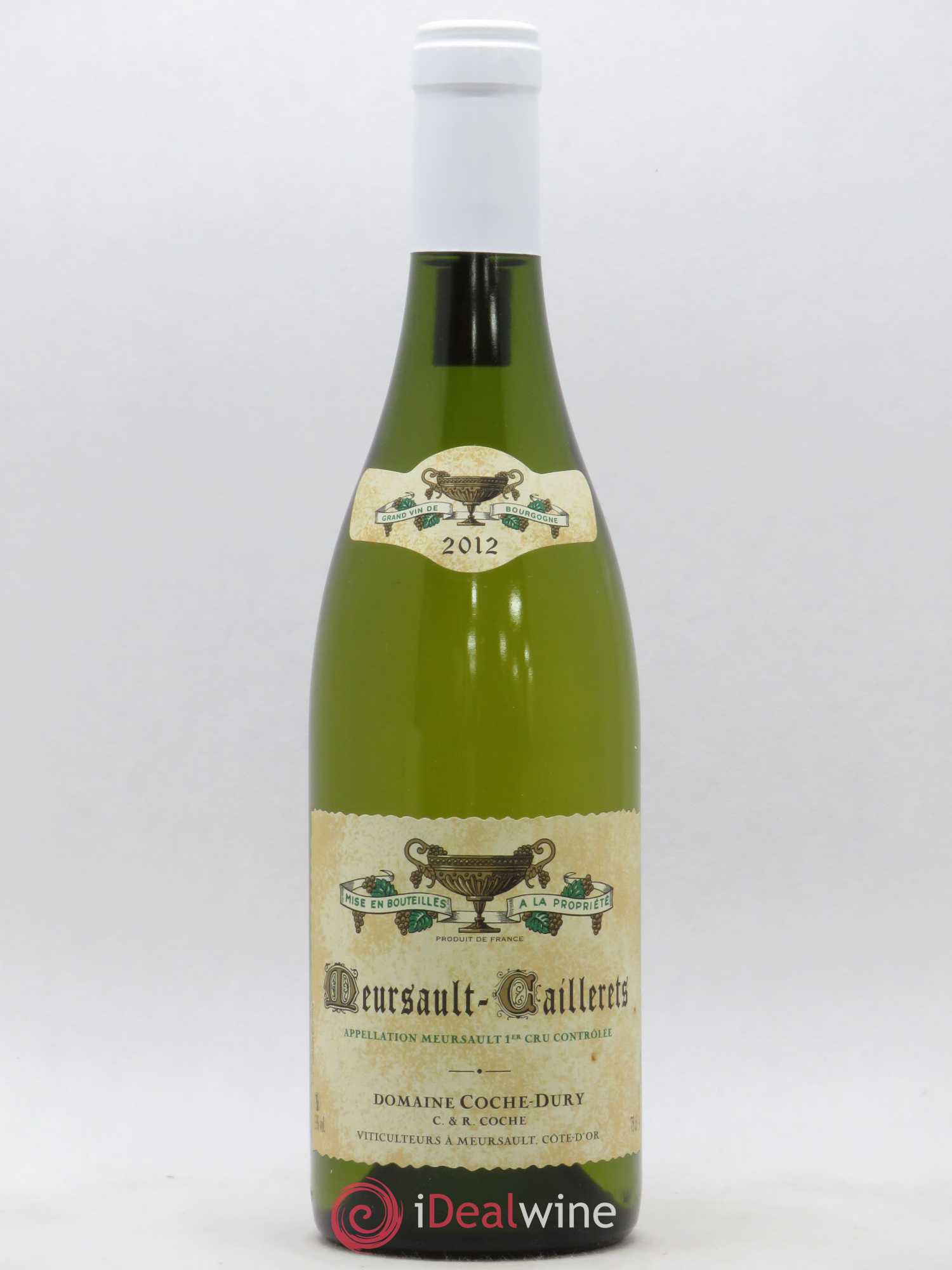 Meursault 1er Cru Caillerets Coche Dury (Domaine) 2012 - Lot de 1 bouteille - 0