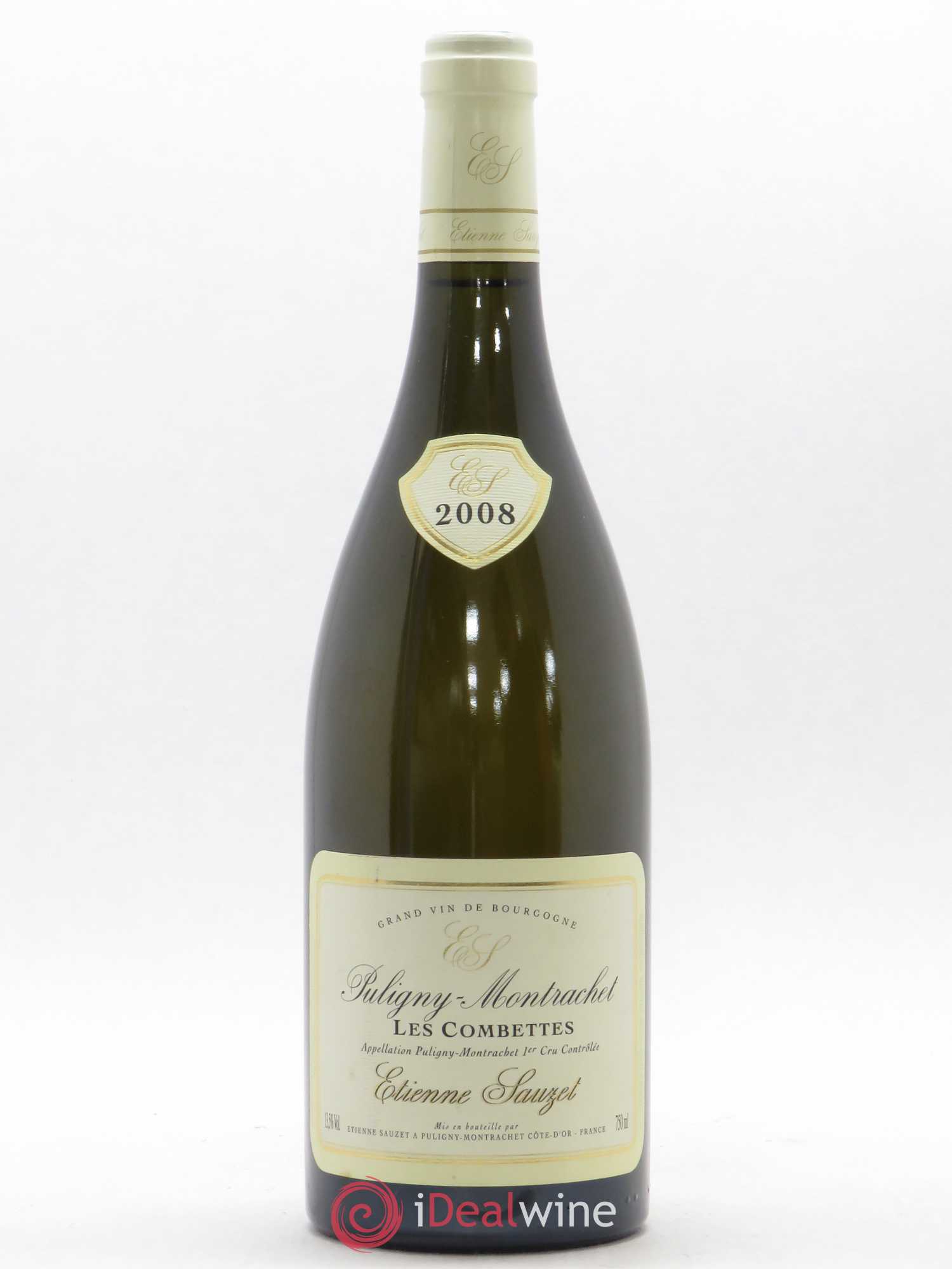 Puligny-Montrachet 1er Cru Les Combettes Etienne Sauzet 2008 - Lot de 1 bouteille - 0