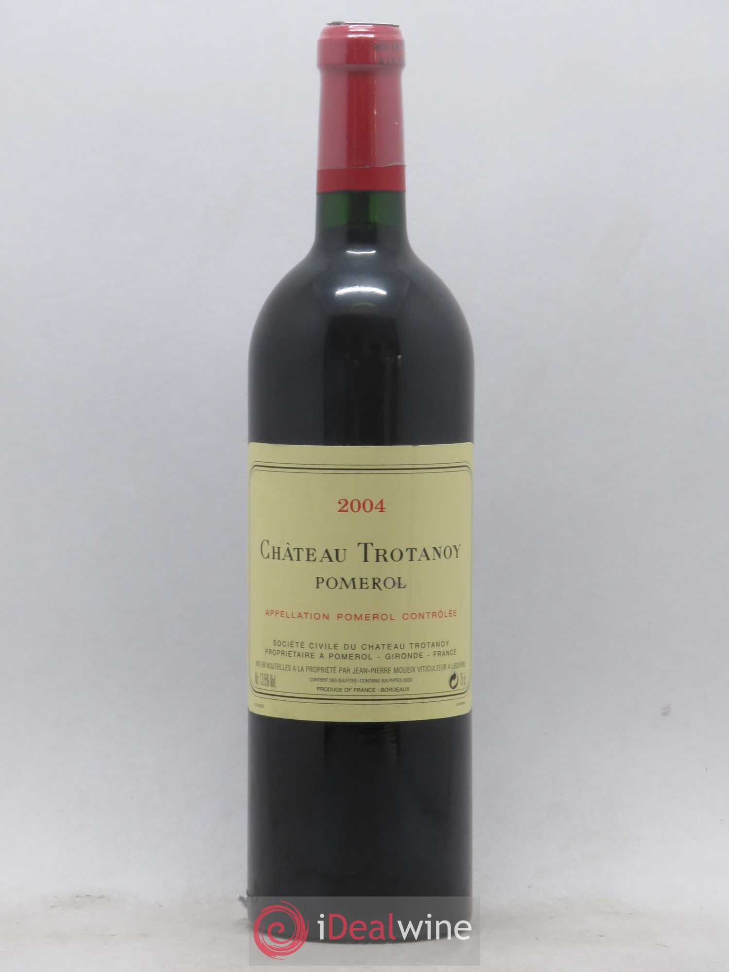 Château Trotanoy 2004 - Lot de 1 bouteille - 0