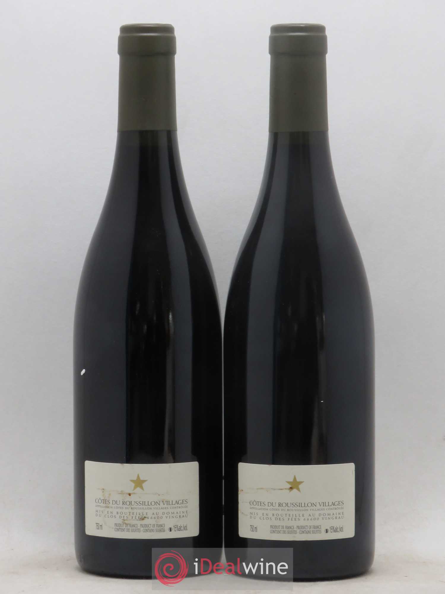 Côtes du Roussillon Villages Clos des Fées Hervé Bizeul 2012 - Lot de 2 bouteilles - 1