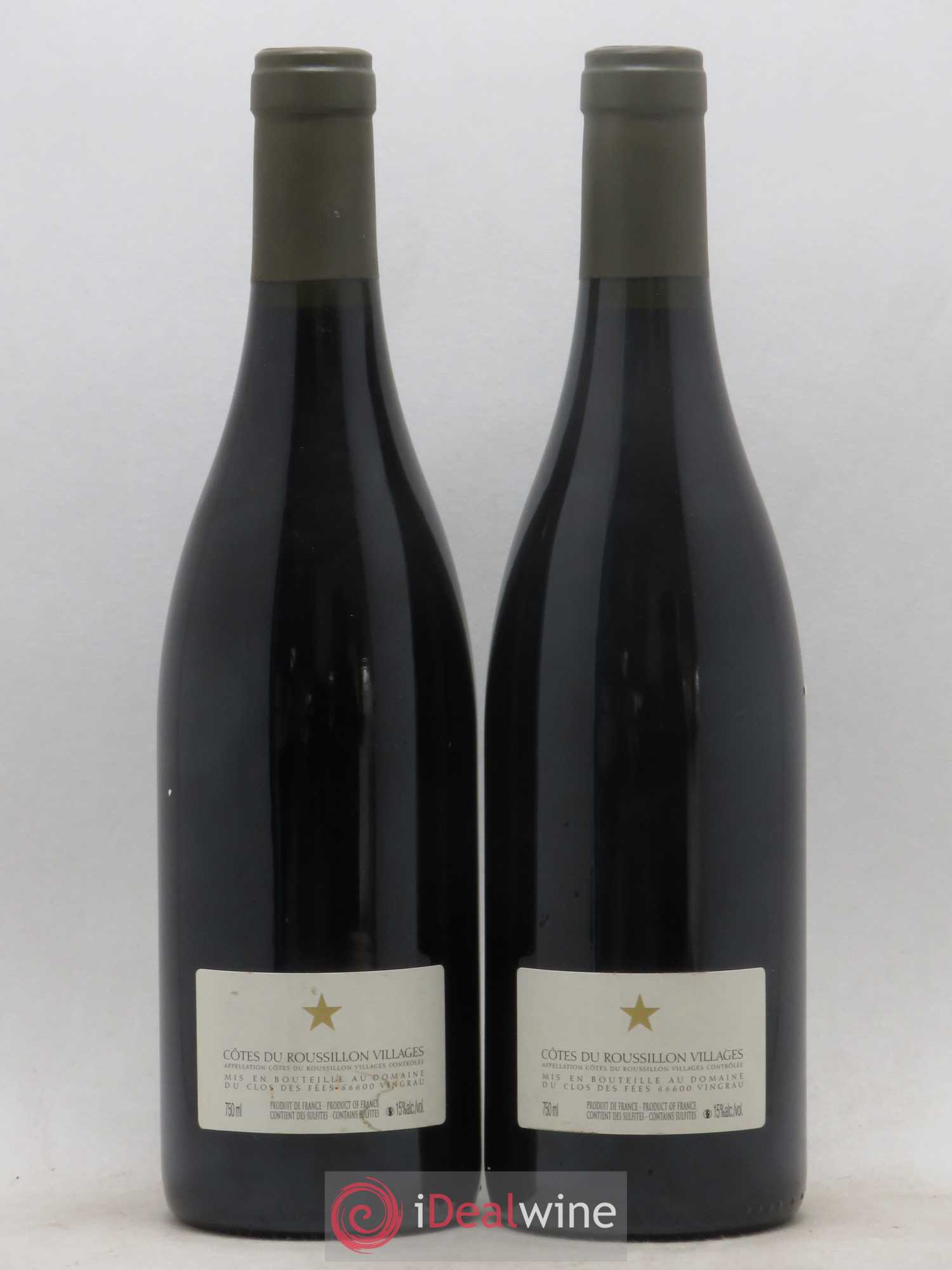 Côtes du Roussillon Villages Clos des Fées Hervé Bizeul 2013 - Lot de 2 bouteilles - 1