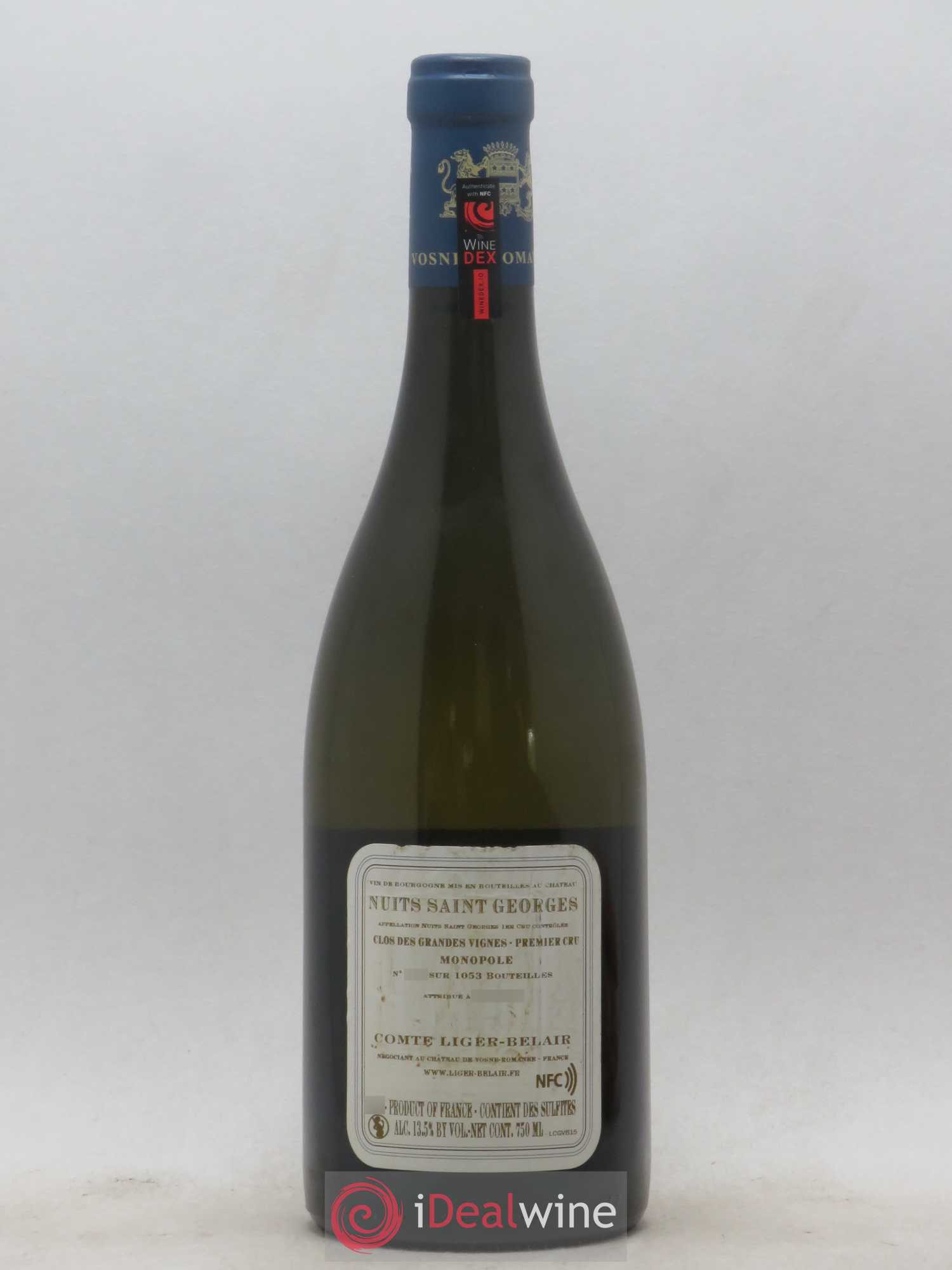 Nuits-Saint-Georges 1er Cru Clos des Grandes Vignes Comte Liger-Belair (Domaine du) 2015 - Lotto di 1 bottiglia - 1