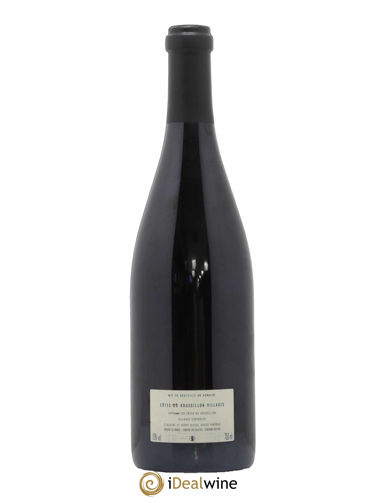 Côtes du Roussillon Villages Clos des Fées La Petite Sibérie Hervé Bizeul 2012 - Lot de 1 bouteille - 1