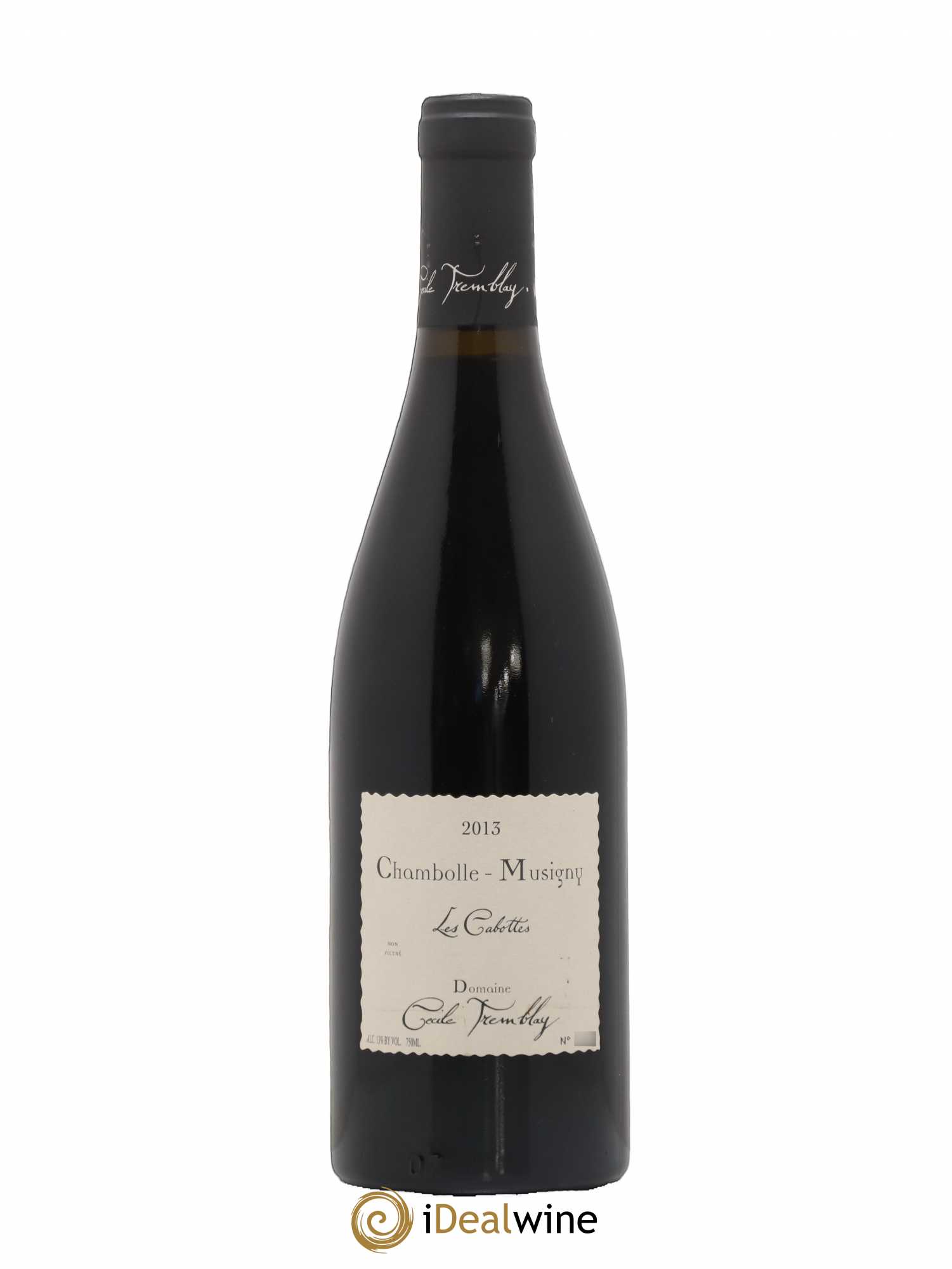 Chambolle-Musigny Les Cabottes Cécile Tremblay 2013 - Lot de 1 bouteille - 0