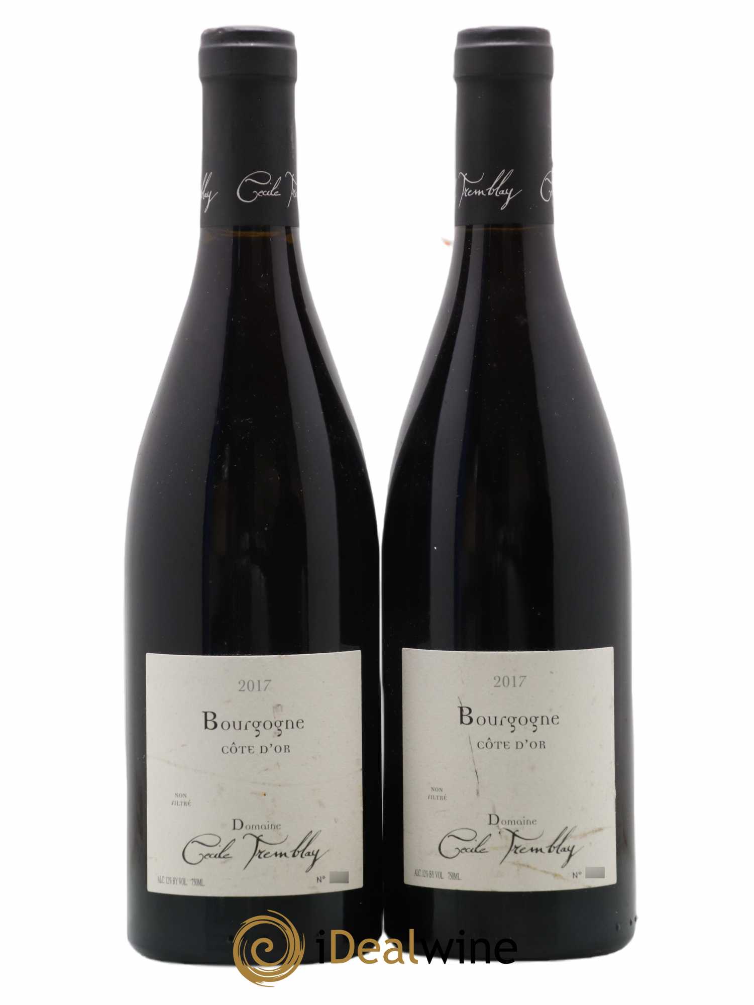 Bourgogne Côte-d'Or Cécile Tremblay 2017 - Lot de 2 bouteilles - 0