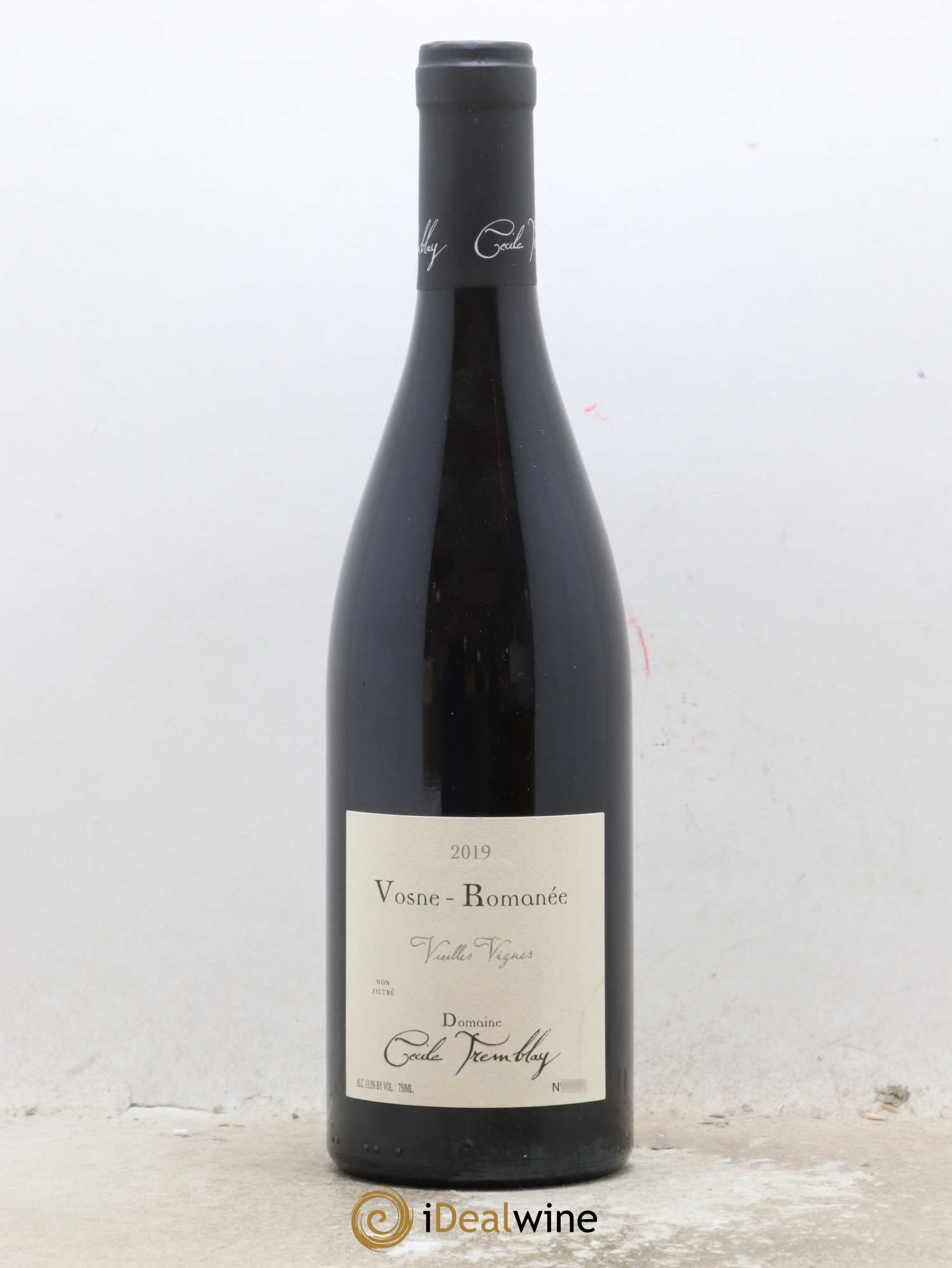 Vosne-Romanée Vieilles Vignes Cécile Tremblay 2019 - Lot de 1 bouteille - 0
