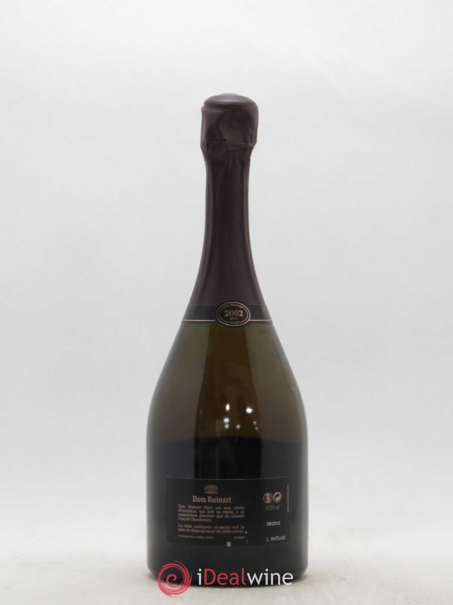 Dom Ruinart Brut Ruinart 2002 - Lot de 1 bouteille - 1
