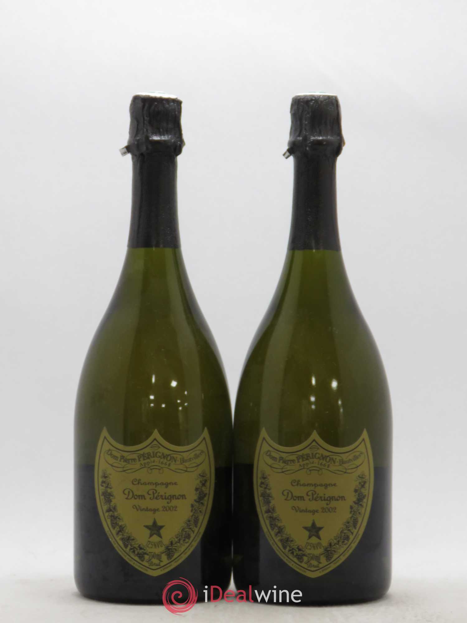 Brut Dom Pérignon 2002 - Lot de 2 bouteilles - 0
