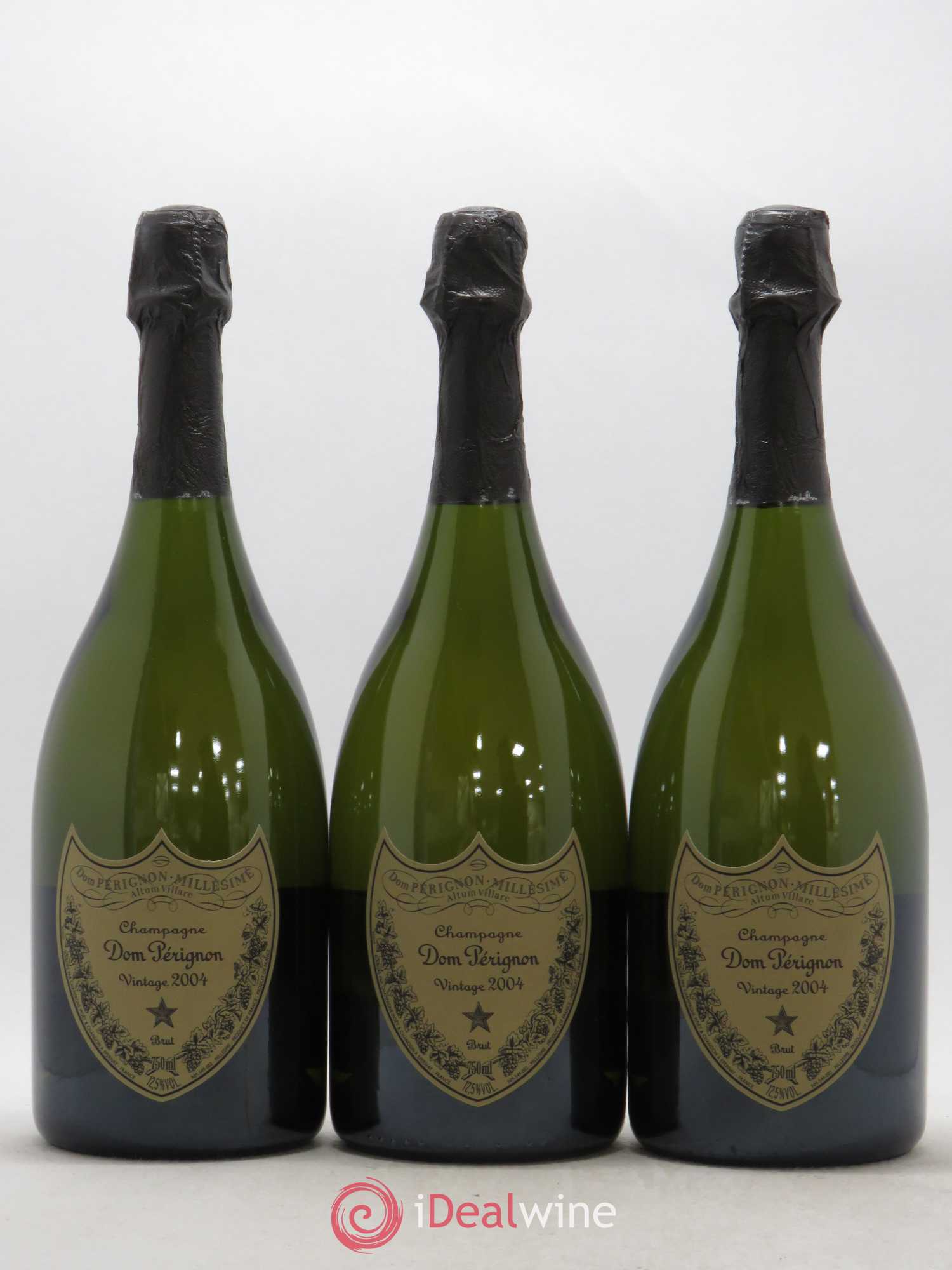 Brut Dom Pérignon 2004 - Lot de 3 bouteilles - 0